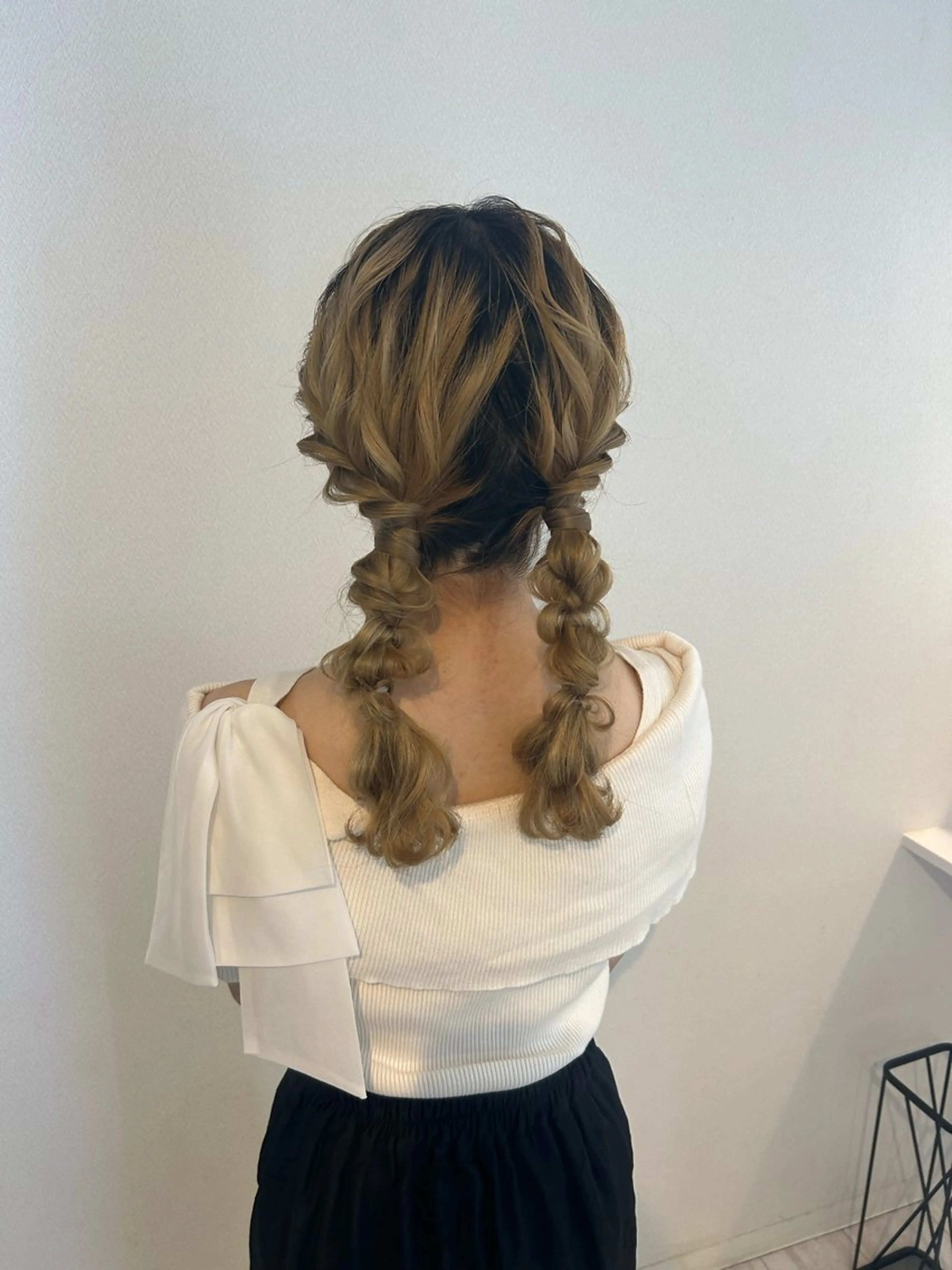 セミロング ヘアアレンジ ヒナリ/まつ毛パーマ 無料モデル募集中☆彡のマツエク・マツパデザイン