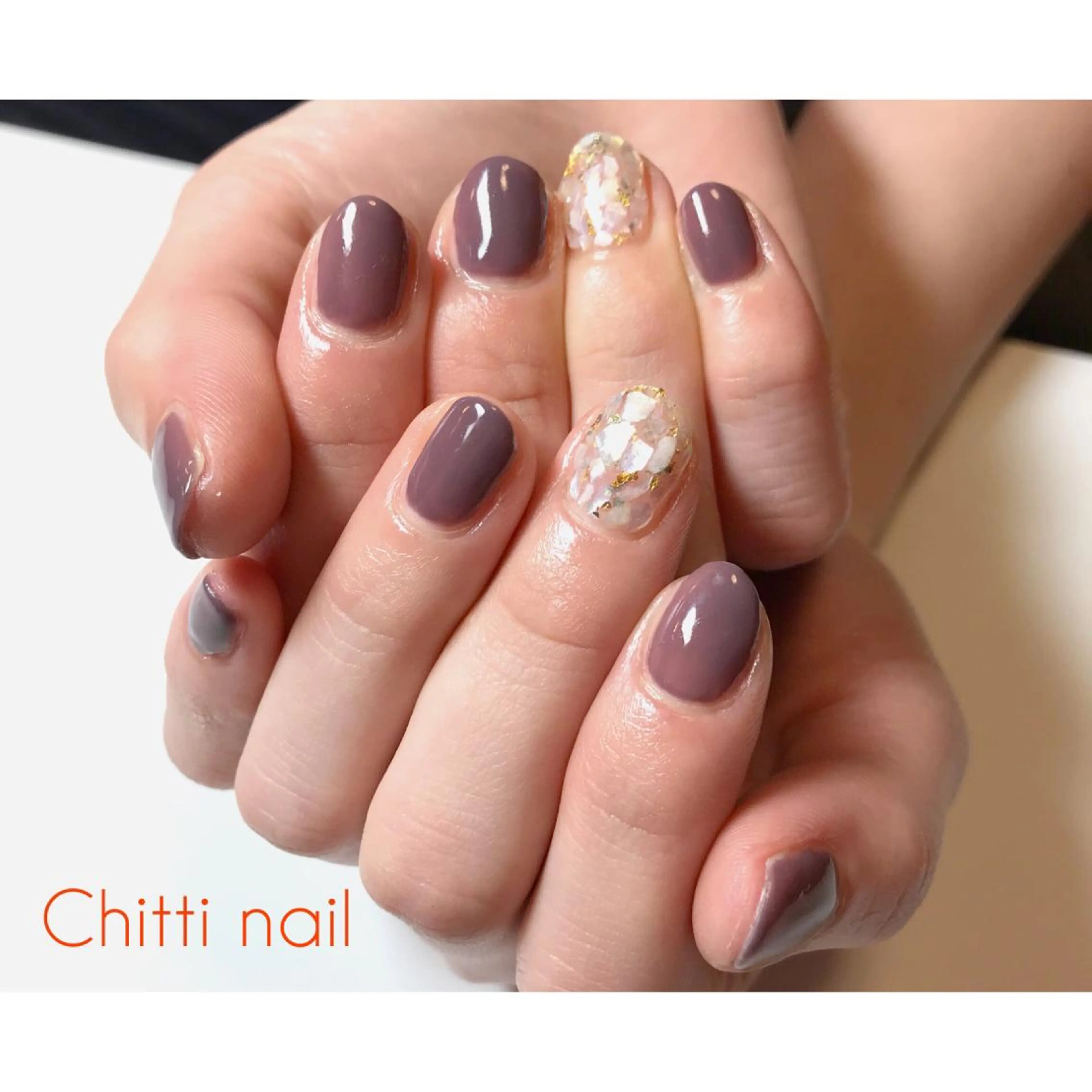 ネイル ニュアンスネイル Chitti yuuriのネイルデザイン