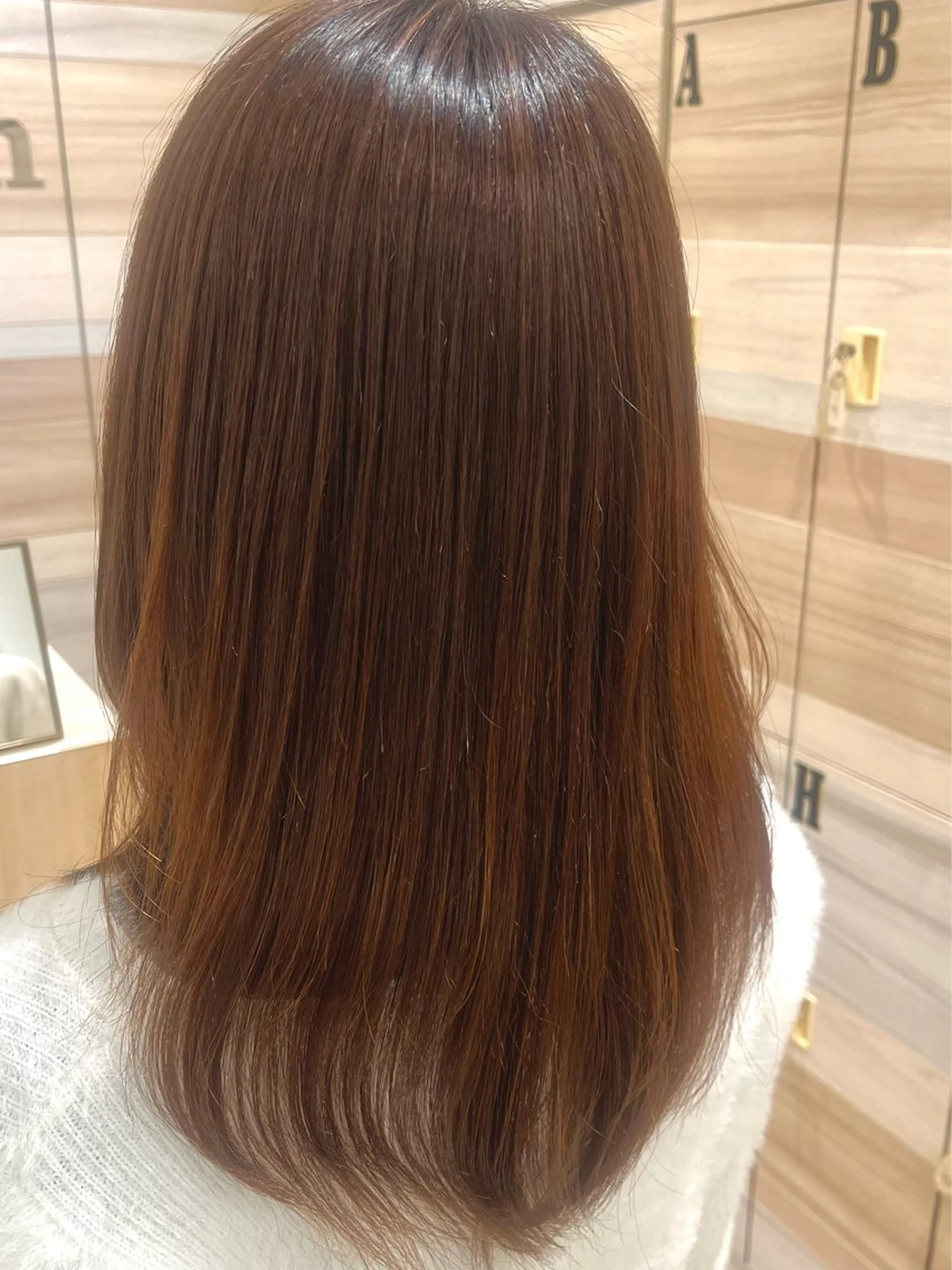 ミディアム カラー ブラウンカラー ナチュラルブラウン トリートメント レディースヘア特化/ 菊島樹希のヘアスタイル