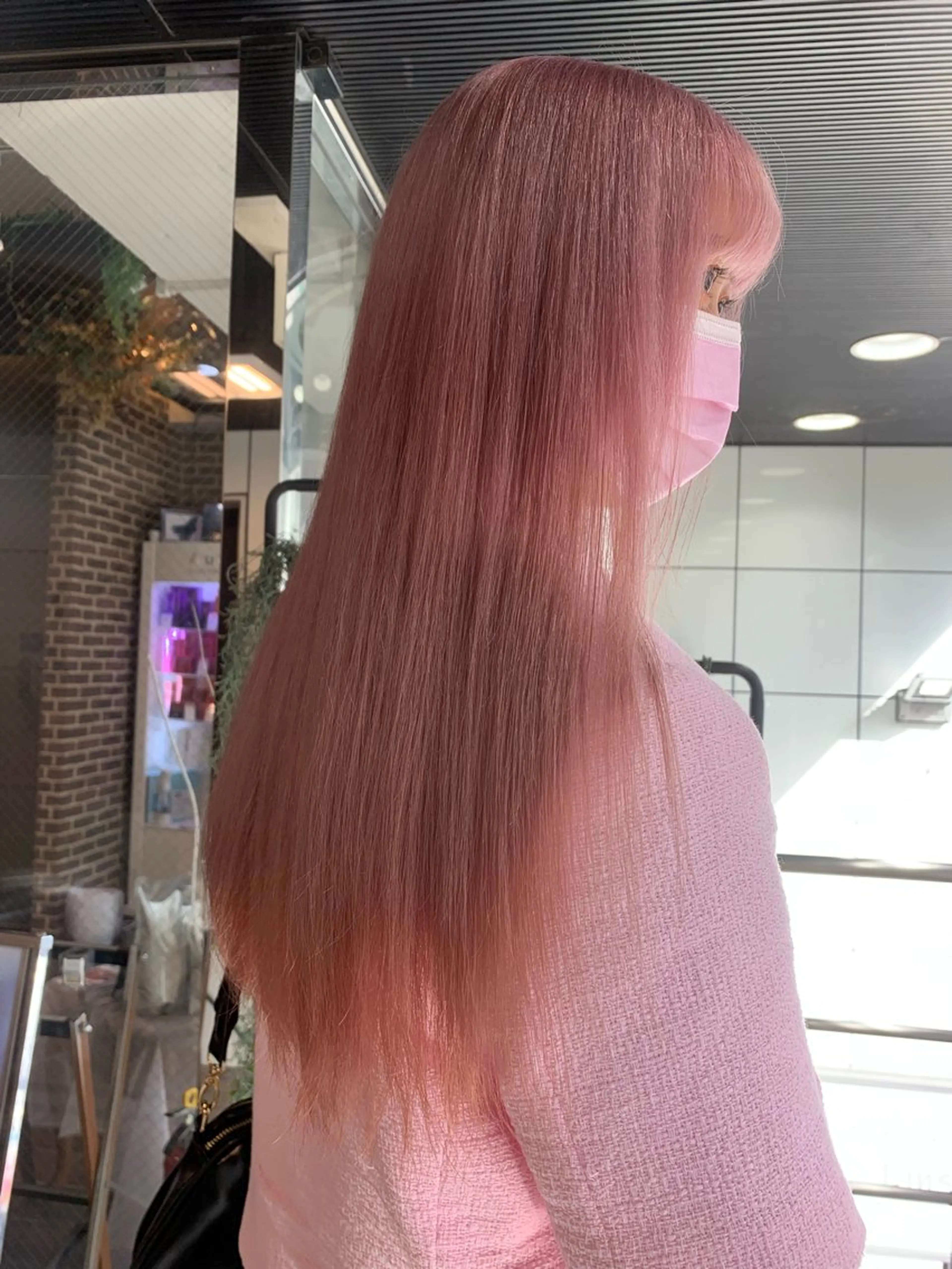 ロング 韓国風カラー 学生 髪質改善 韓国風ヘア トリートメント メンズスタイル Hitomi🐶のヘアスタイル