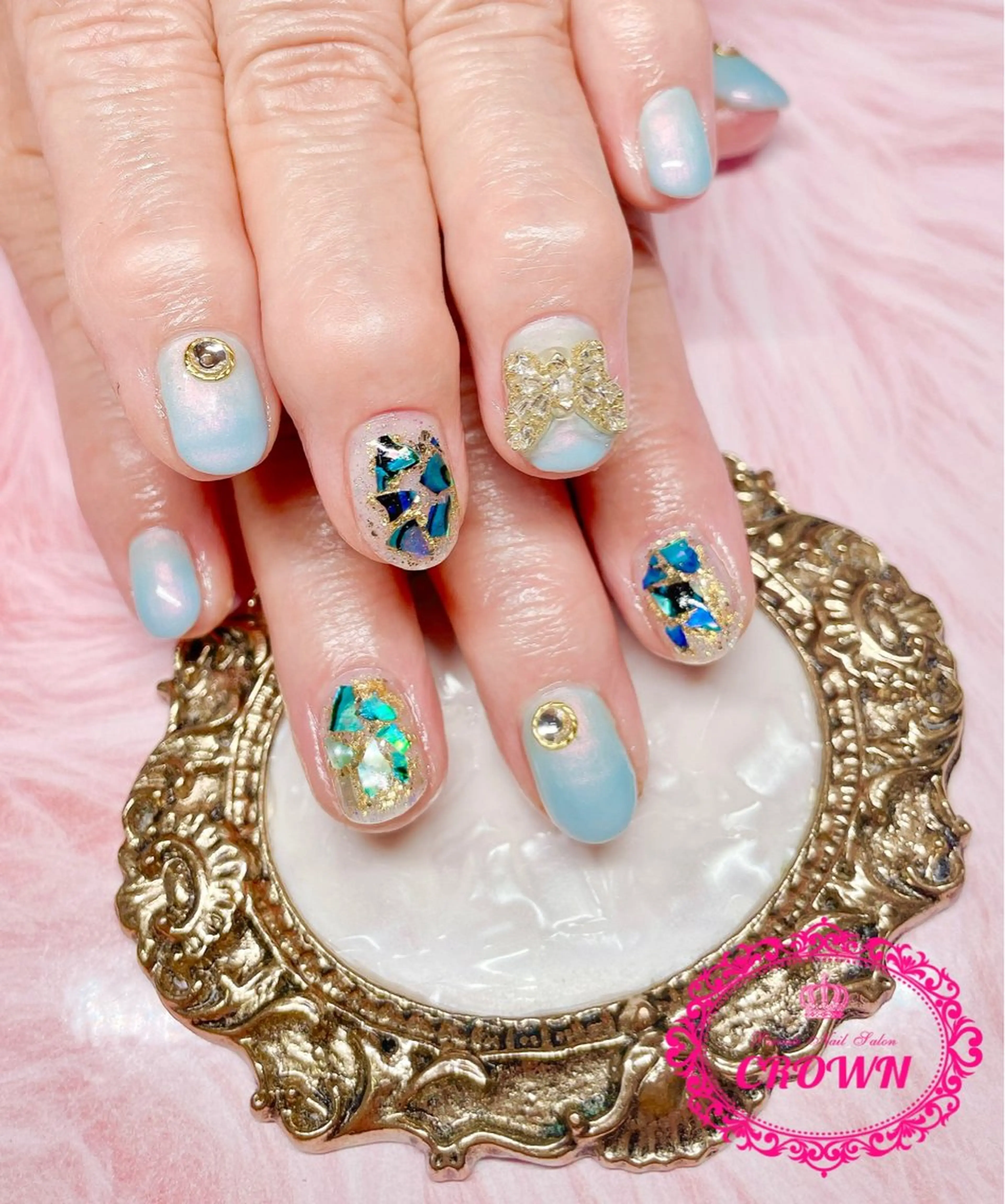 ネイル CROWN プライベートサロンのネイルデザイン
