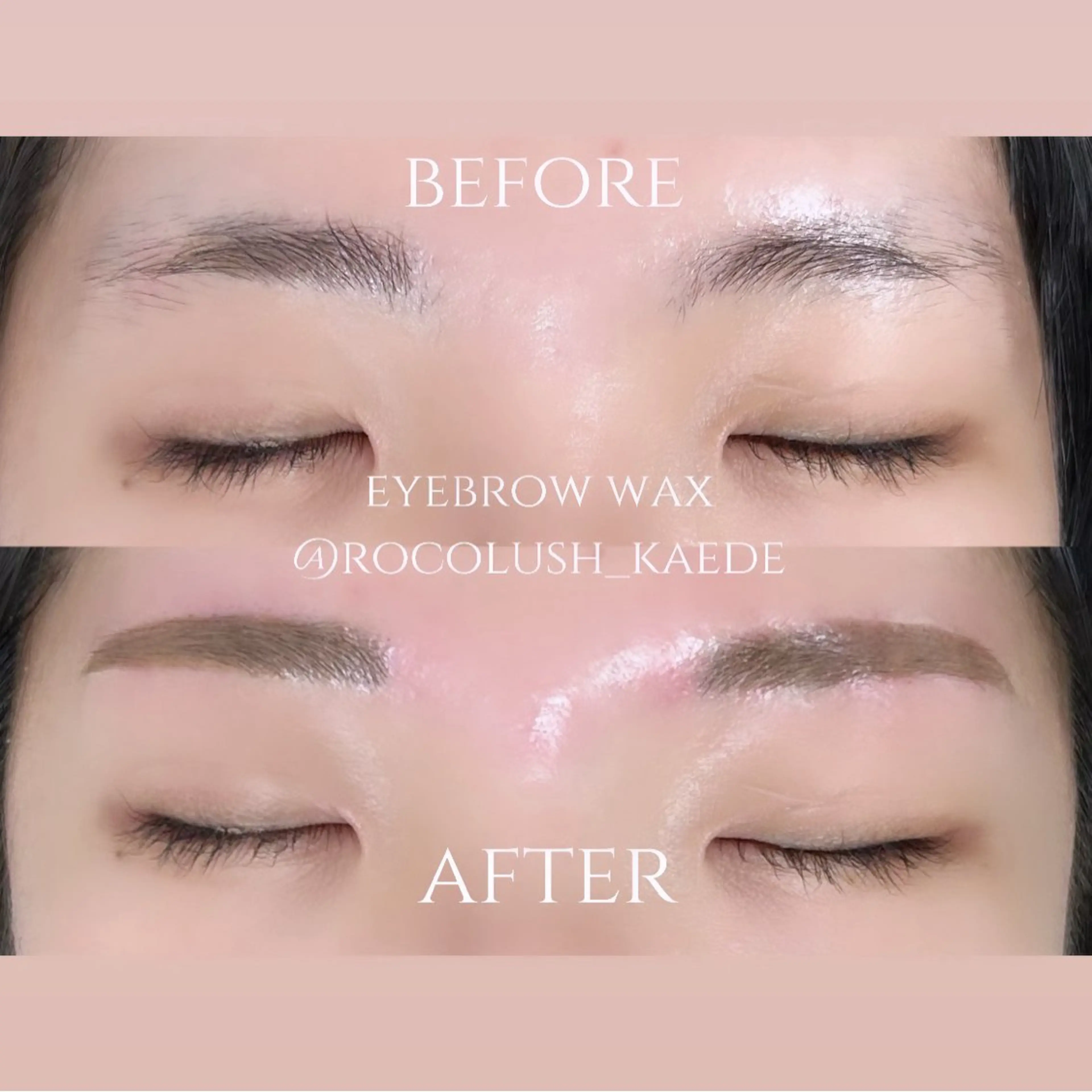 アイブロウ 眉毛ワックス脱毛 Raviliss 武田のマツエク・マツパデザイン