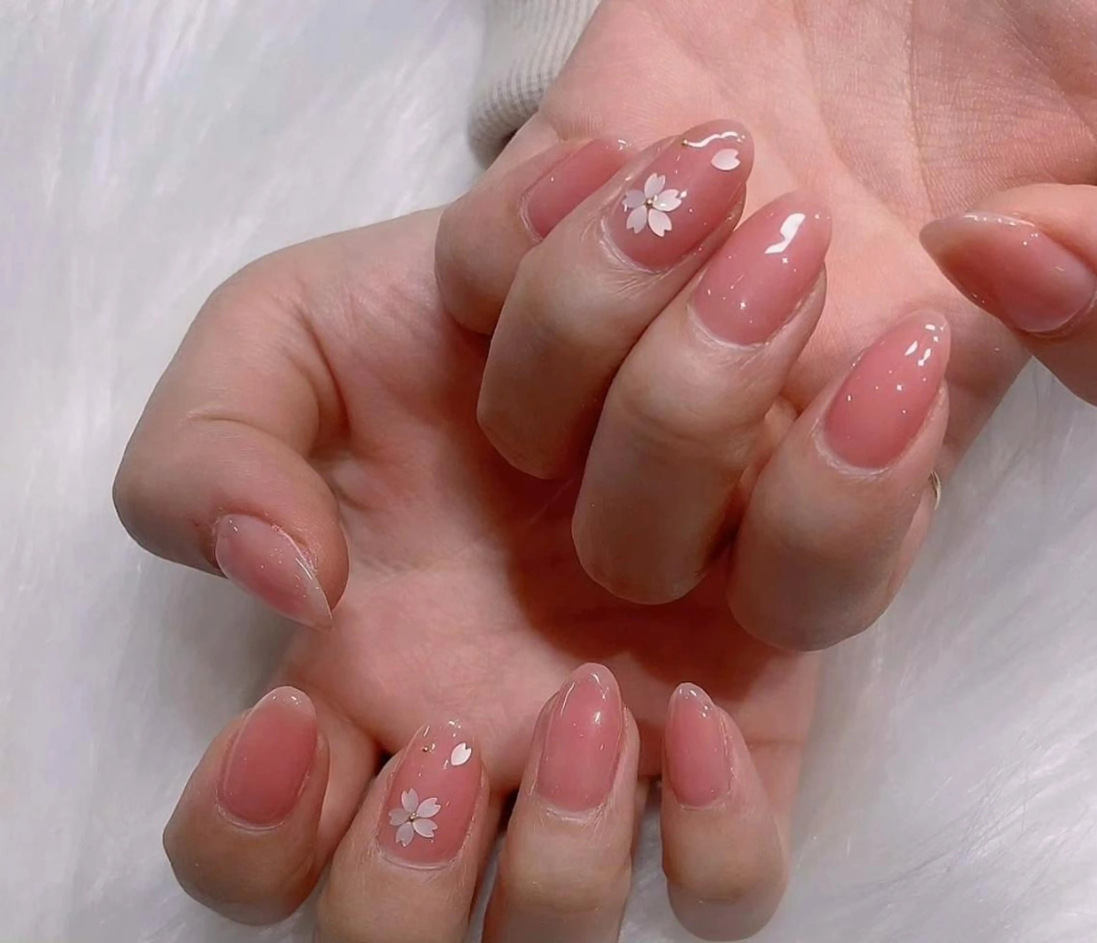 ネイル シンプルネイル 畠山 ゆいのネイルデザイン