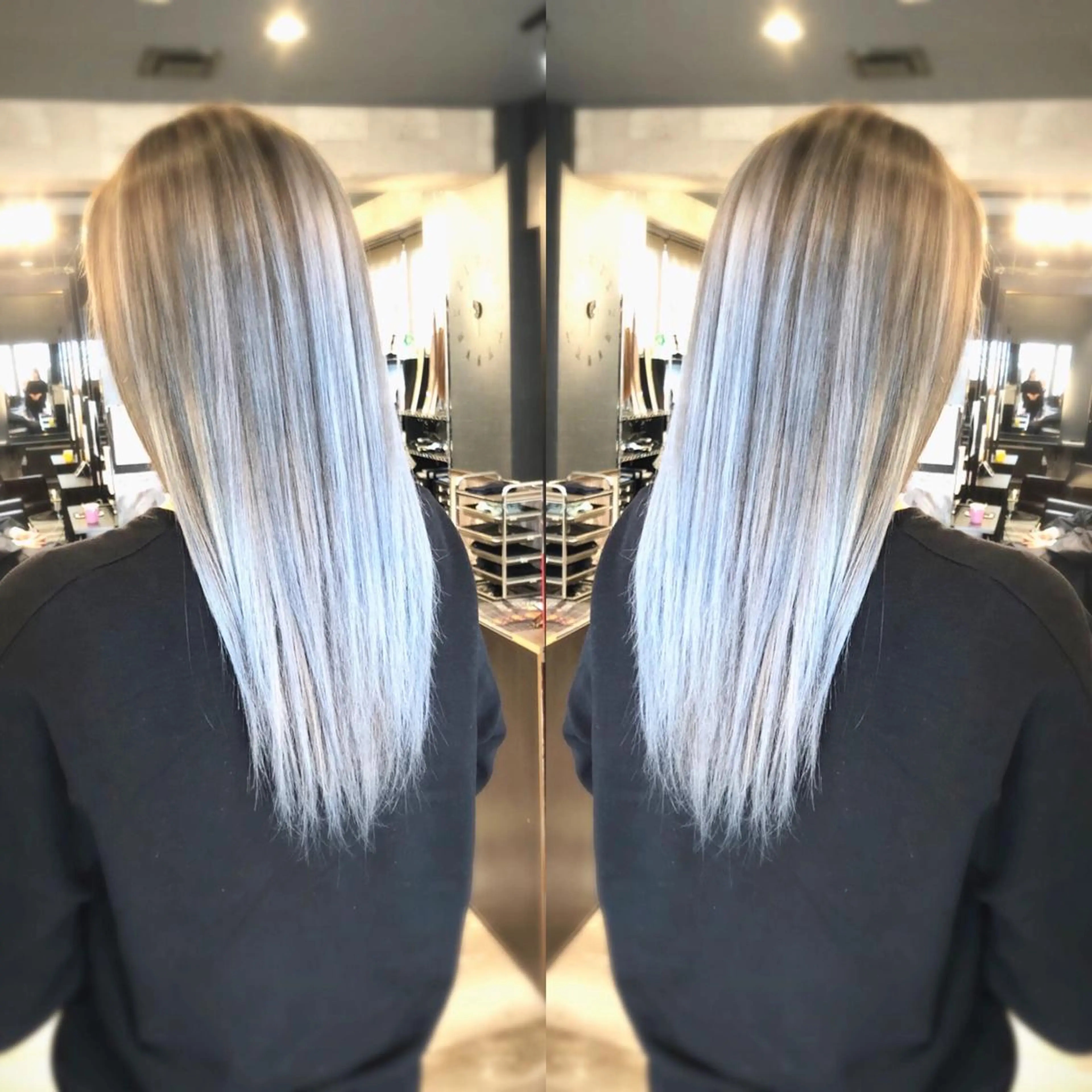 セミロング カラー KIRA✩.*˚小川 仁美のヘアスタイル