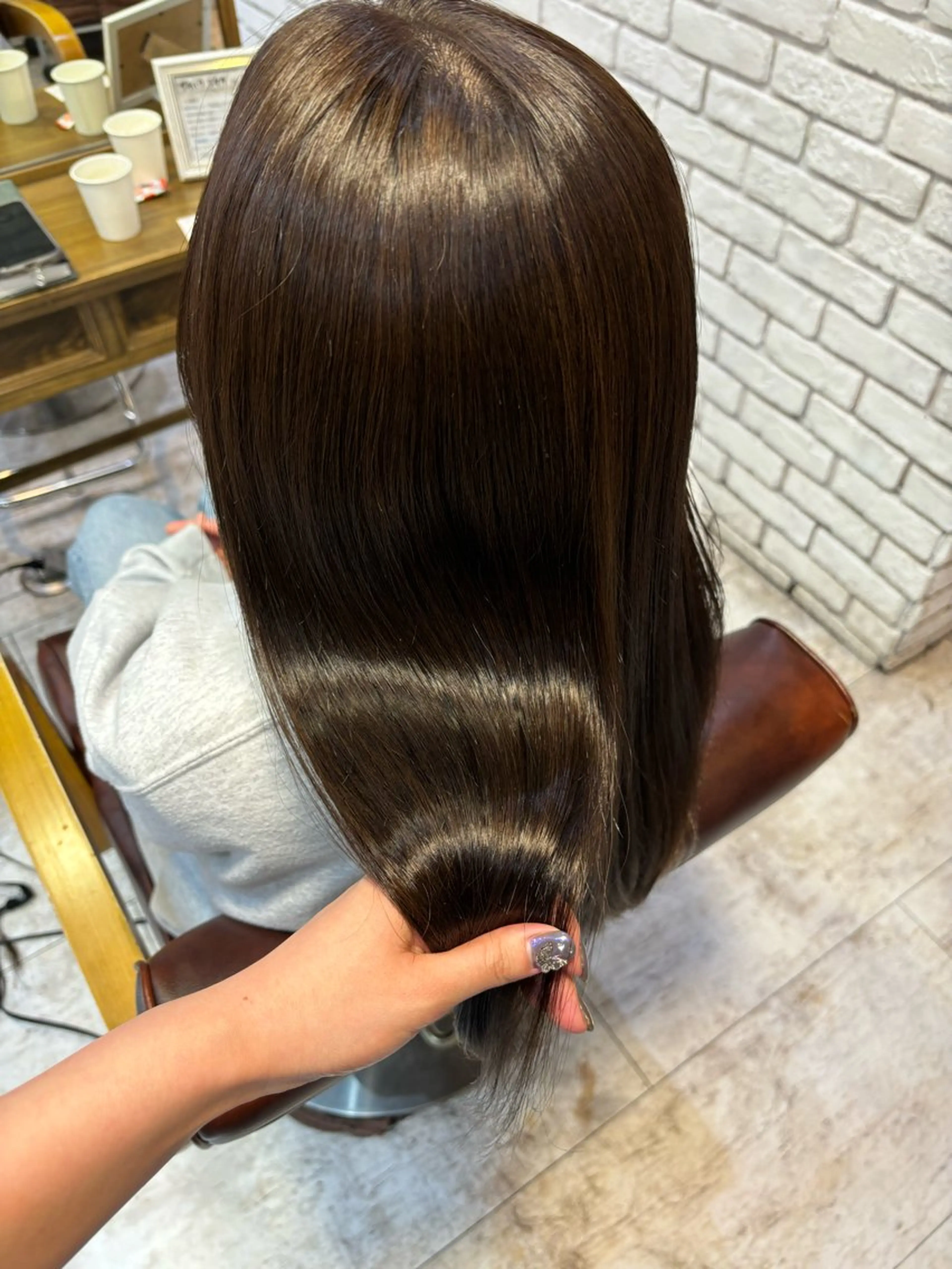 ロング カット ヘアカラー トリートメント 🪼艶カラー🪼 田口彩香のヘアスタイル