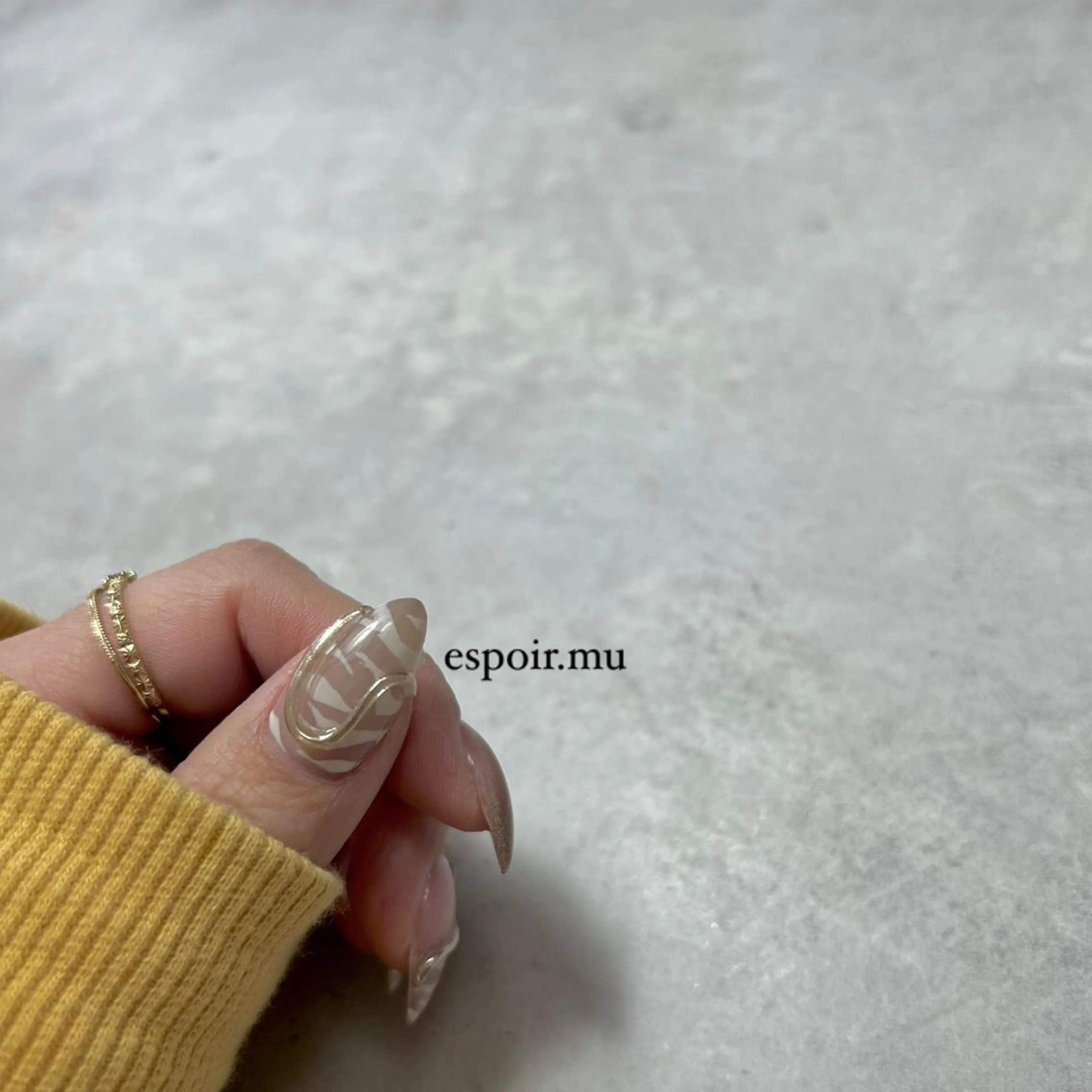 ネイル espoir. muのネイルデザイン