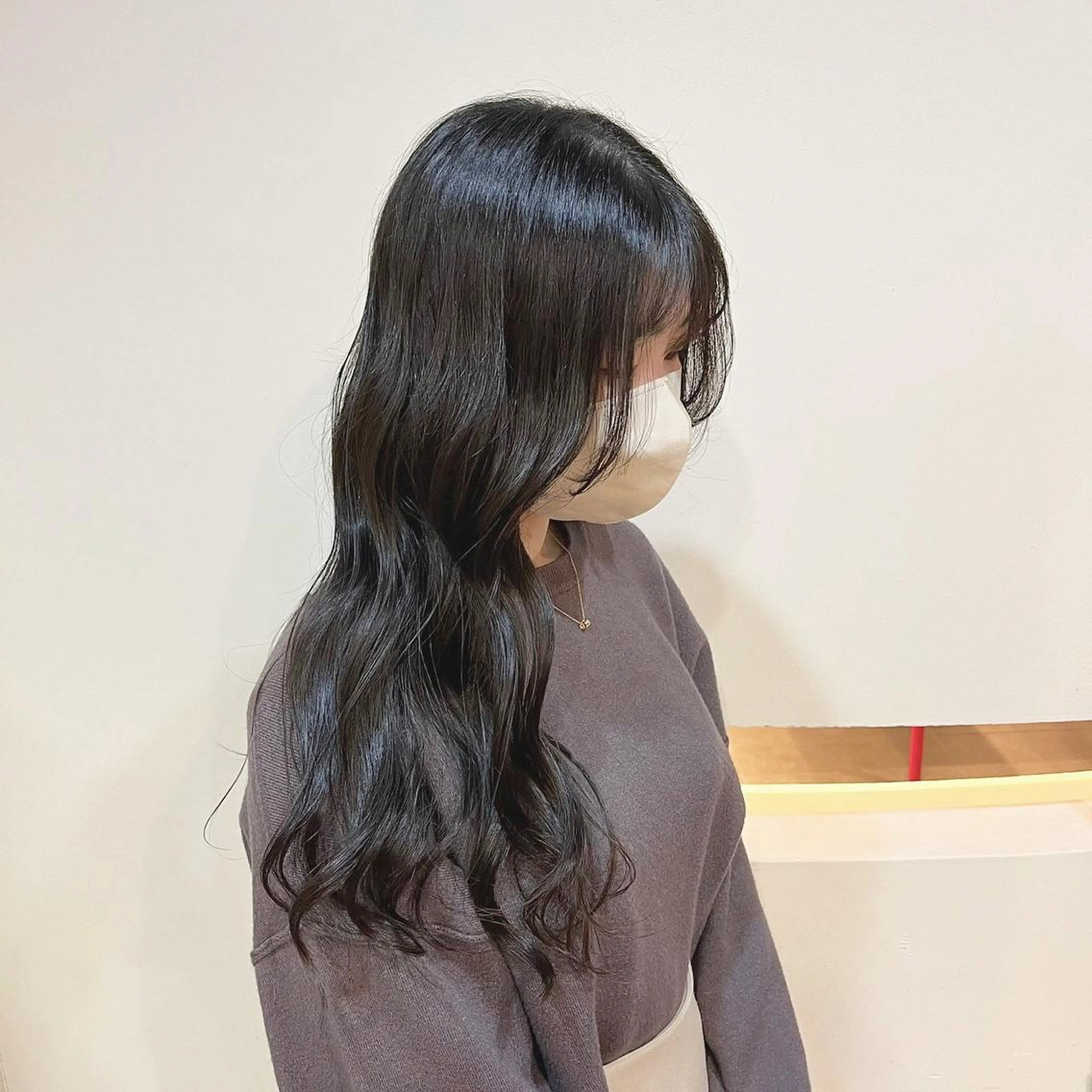 ロング カラー パーマ ヘアアレンジ ショートボブ ベージュカラー デザインカラー フォギーベージュ グレージュ カット ヘアカラー 店長/髪質改善/ ナチュラル/松若　優のヘアスタイル