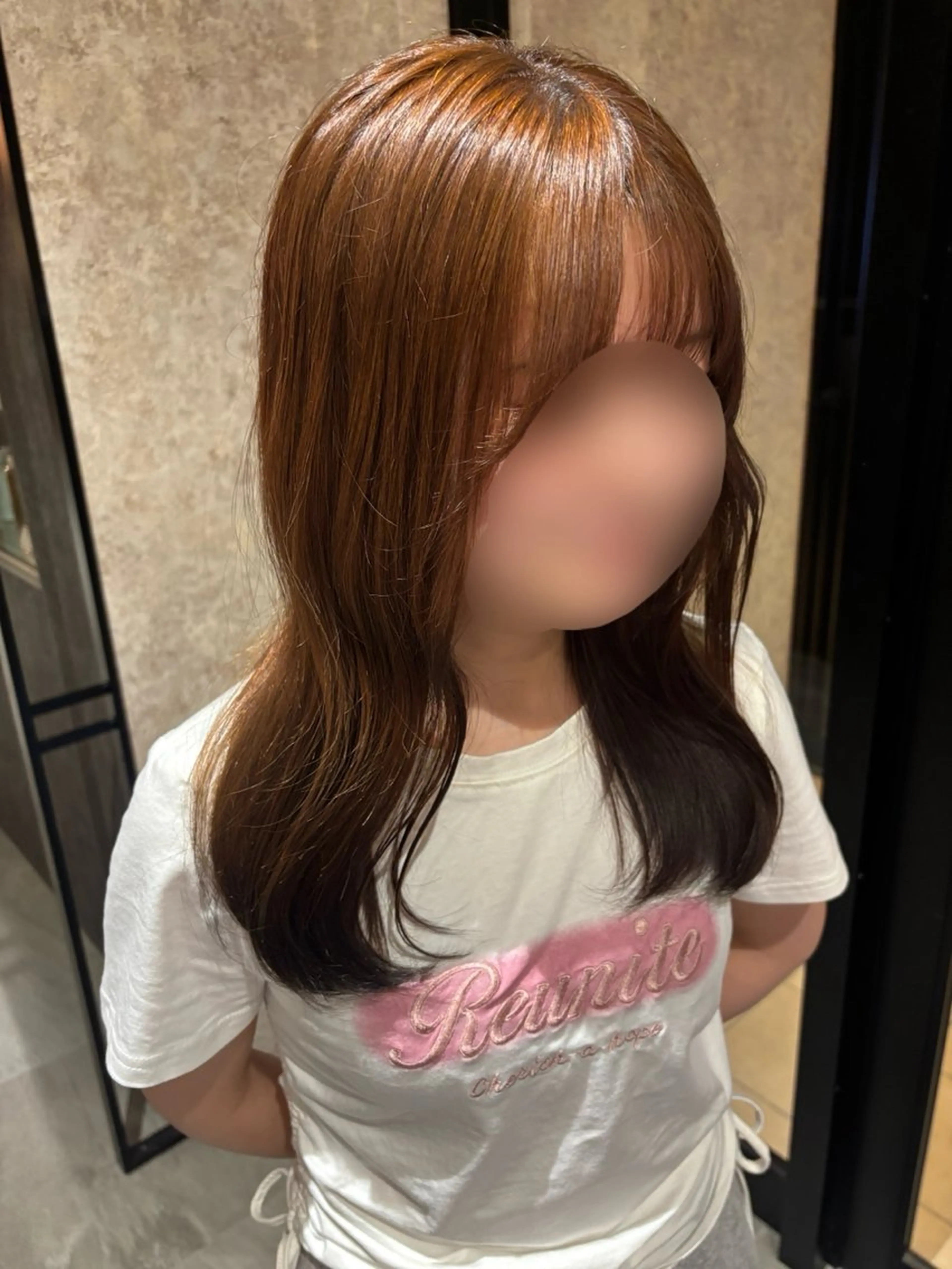 ミディアム カラー earth中野山店 西尾　乃朱のヘアスタイル