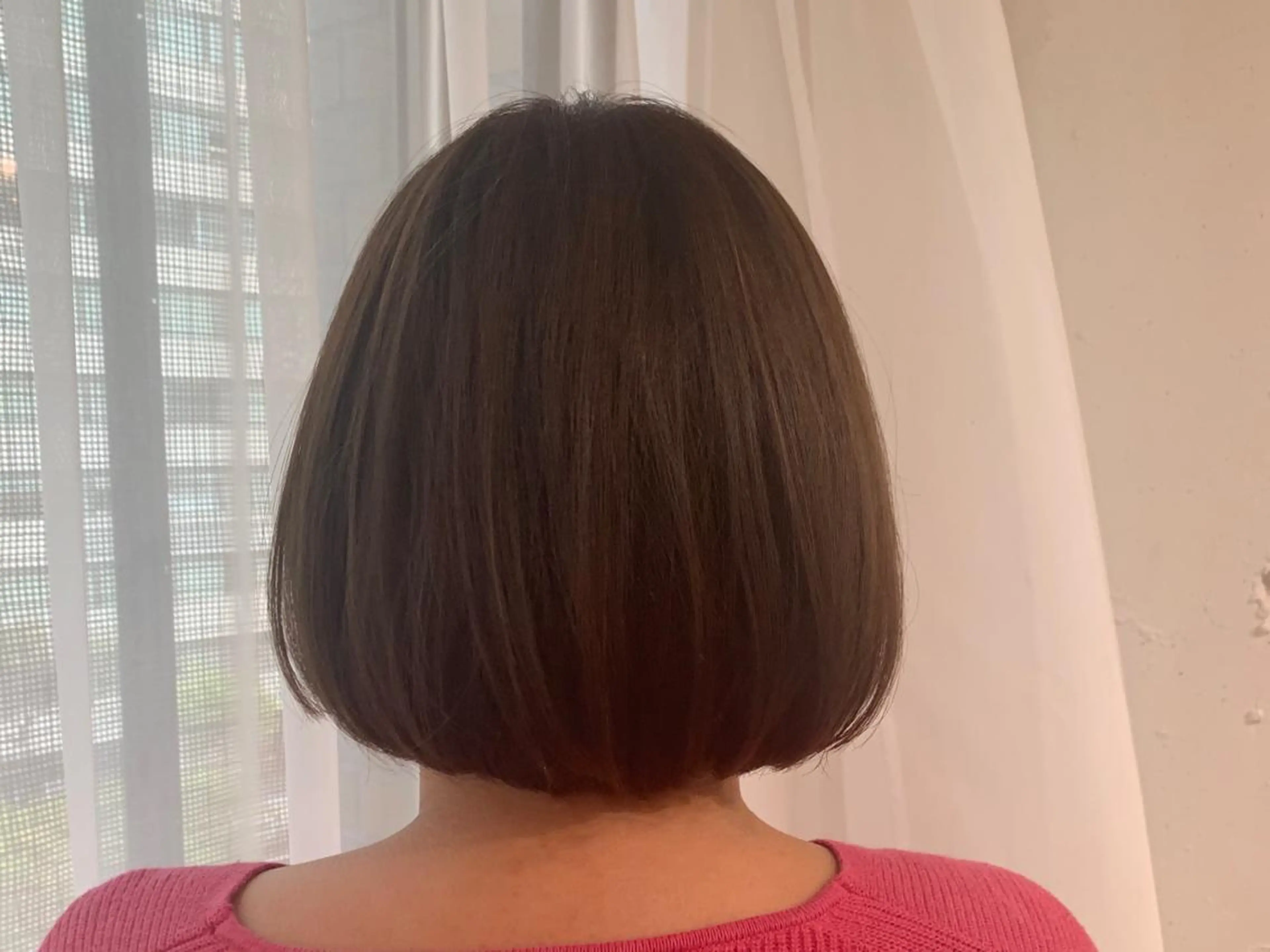 ミディアム ボブ GO TODAY SHAIR SALON 梅田NU茶屋町店所属・田中成美/レイヤー カット/透明感カラーのヘアスタイル