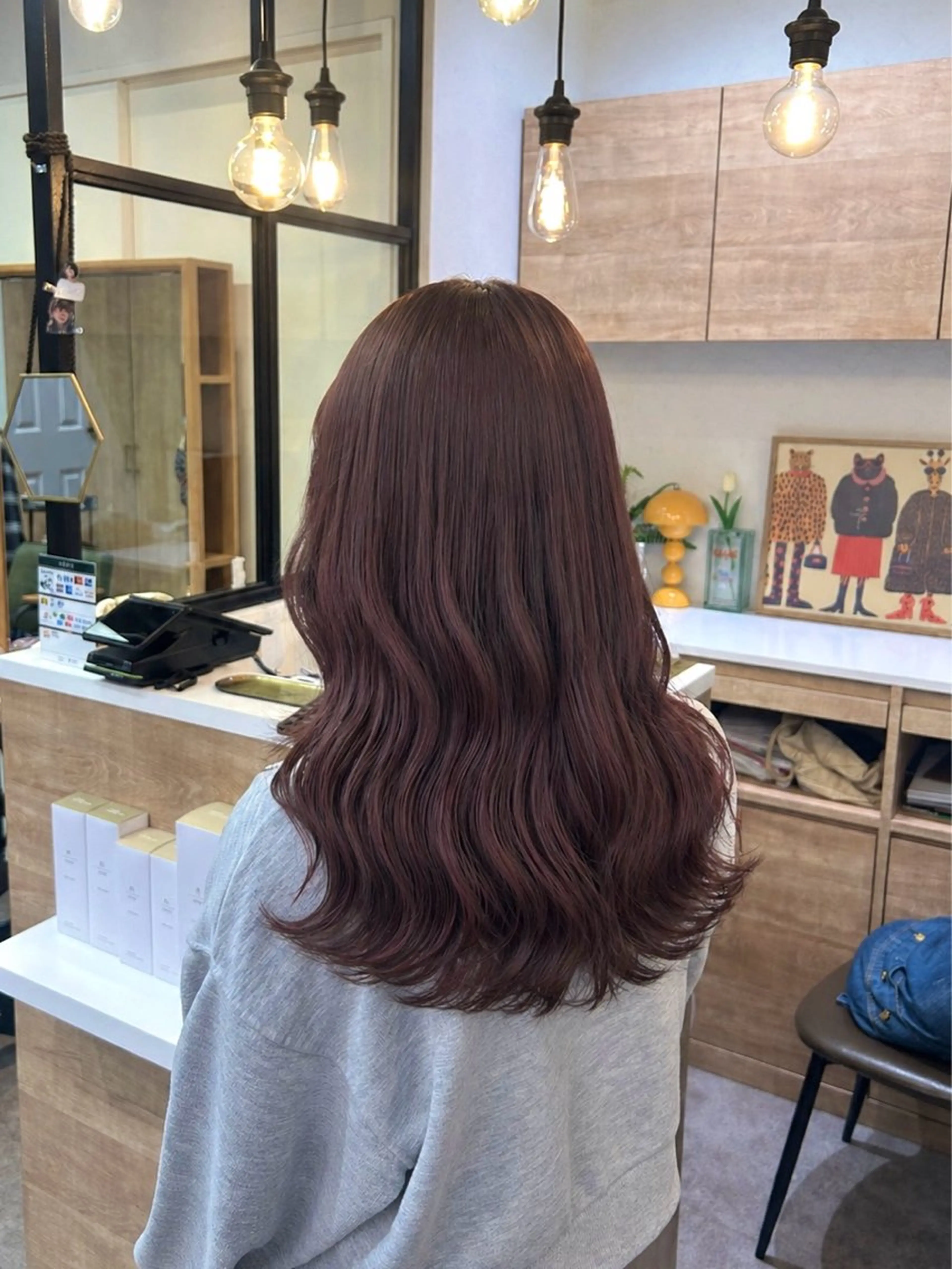 カラー ヘアカラー 💖韓国ヘア/ハイト ーン💖mikotoのヘアスタイル