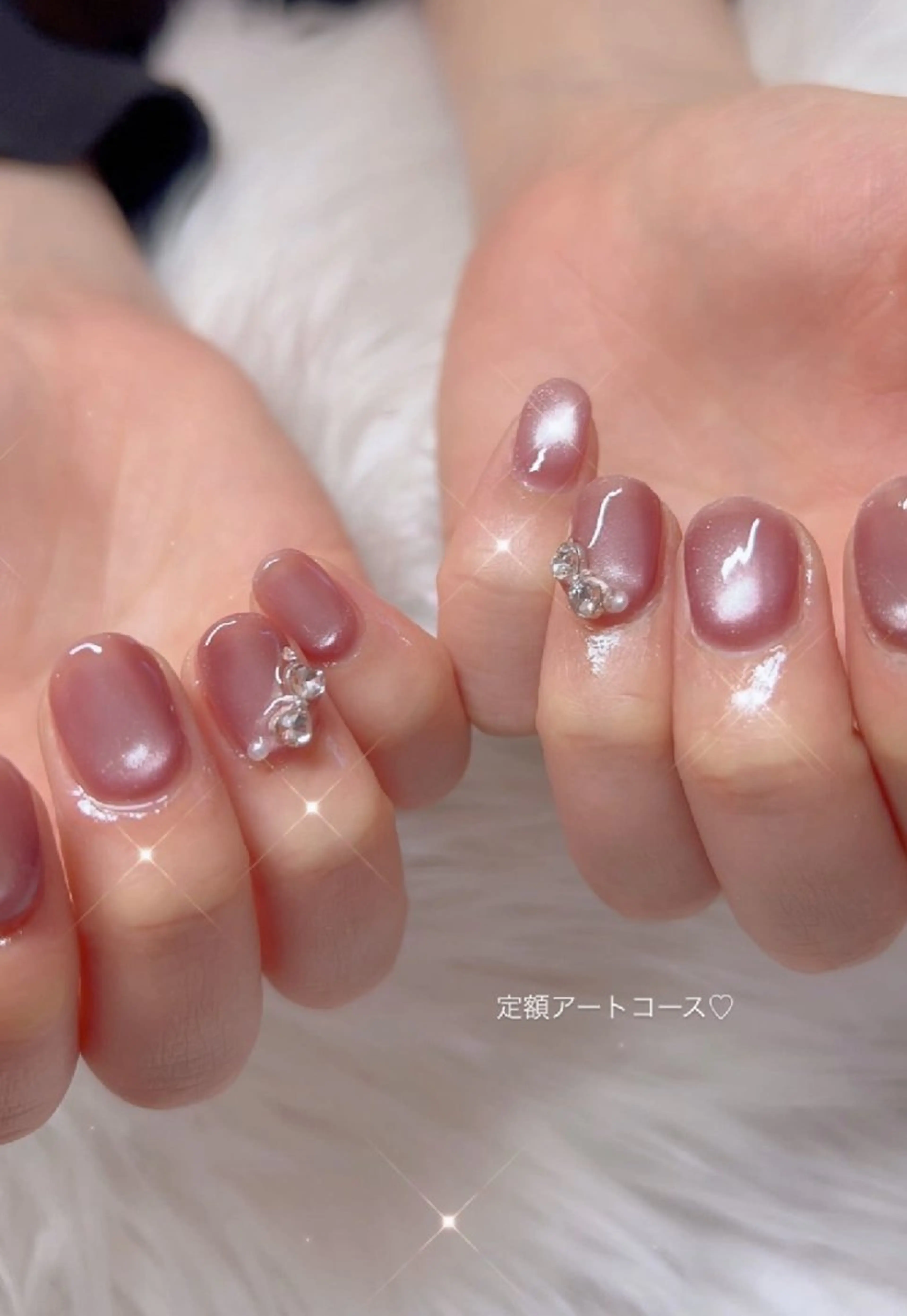 ネイル アートネイル 春ネイル バレンタイン ハンドネイル I LOVE ME NAIL.｡.:*♡のネイルデザイン