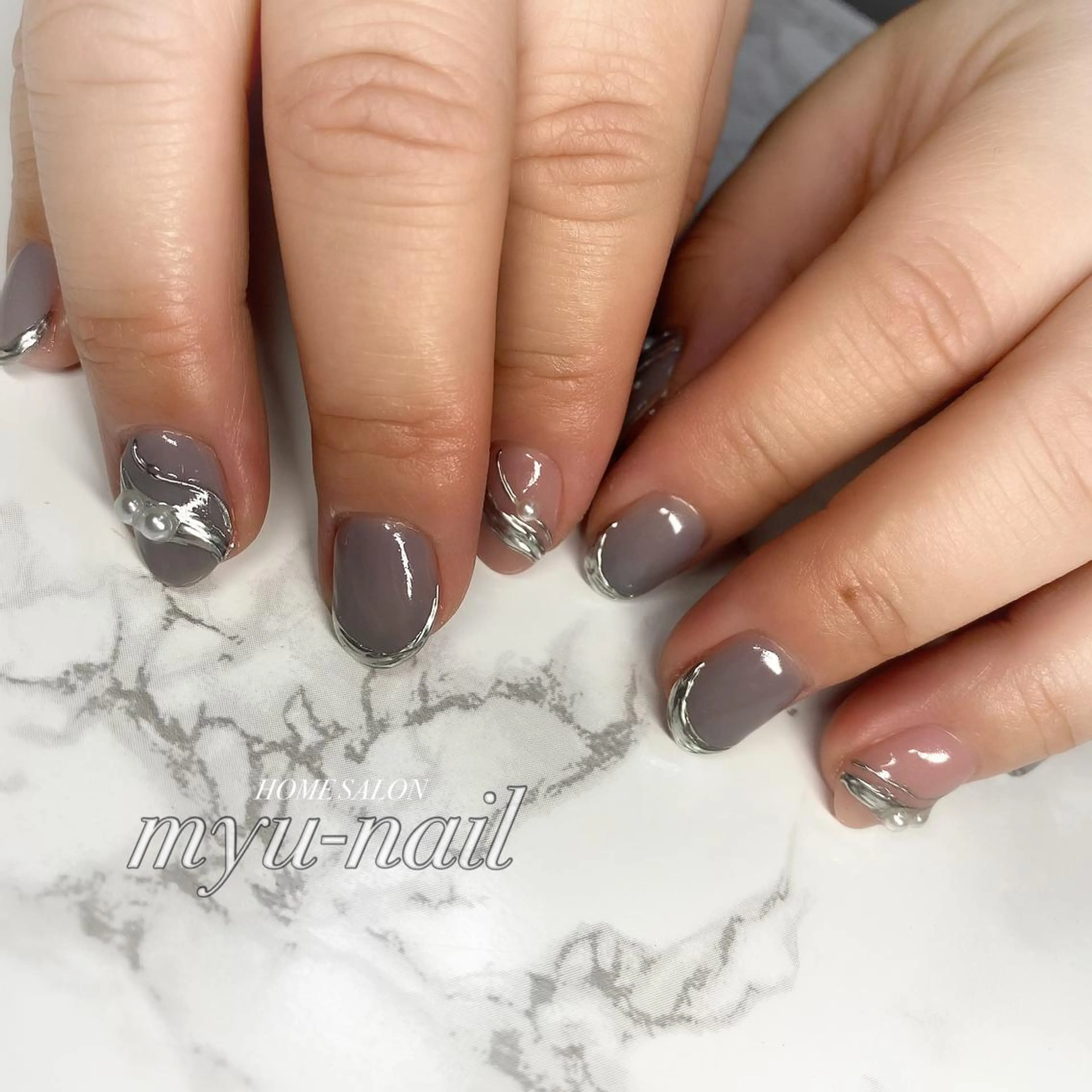 ネイル ホームサロン myu-nailのネイルデザイン