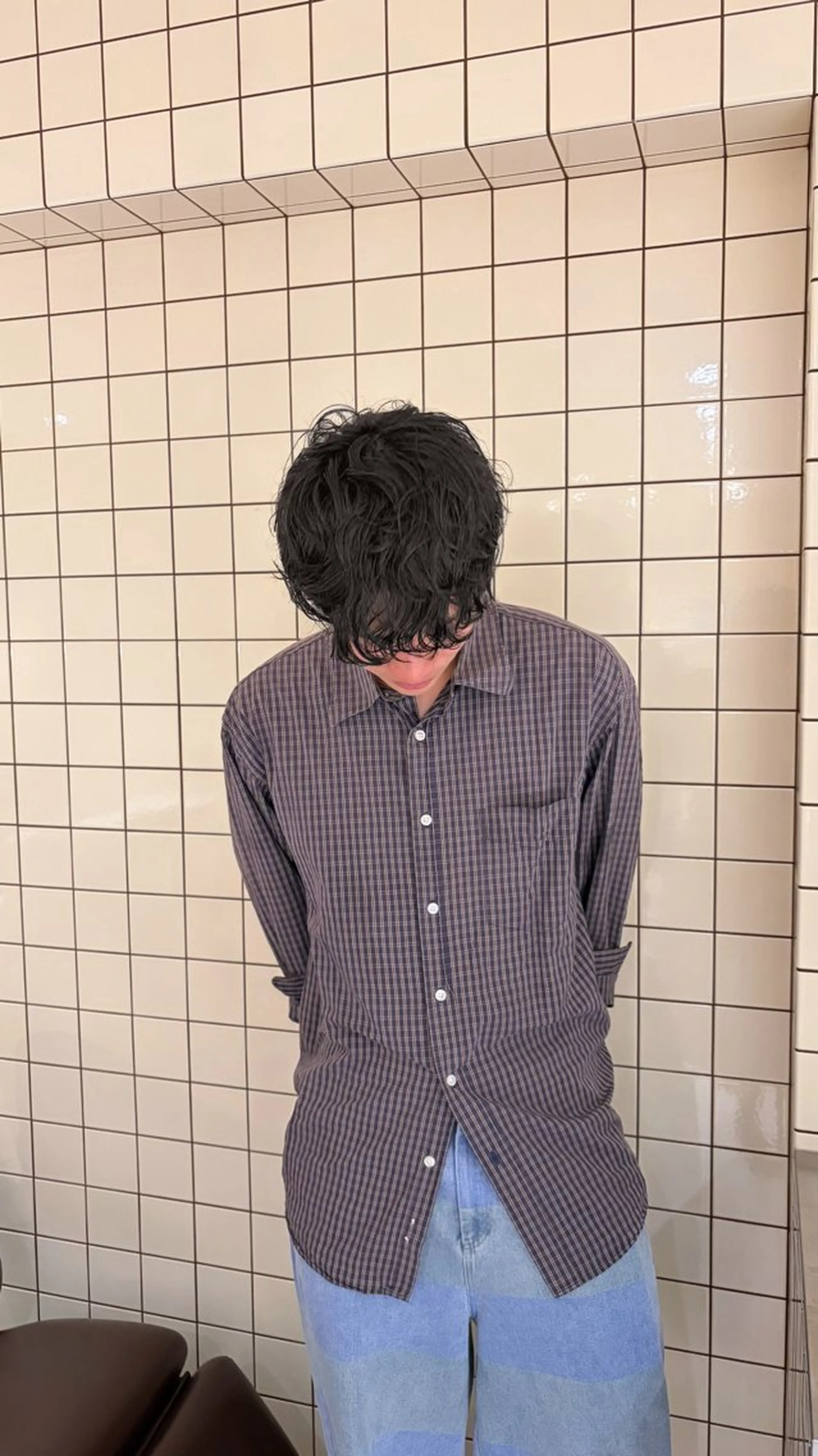 カラー ブリーチ ダブルカラー ブリーチなしカラー 新井 楓梨のヘアスタイル