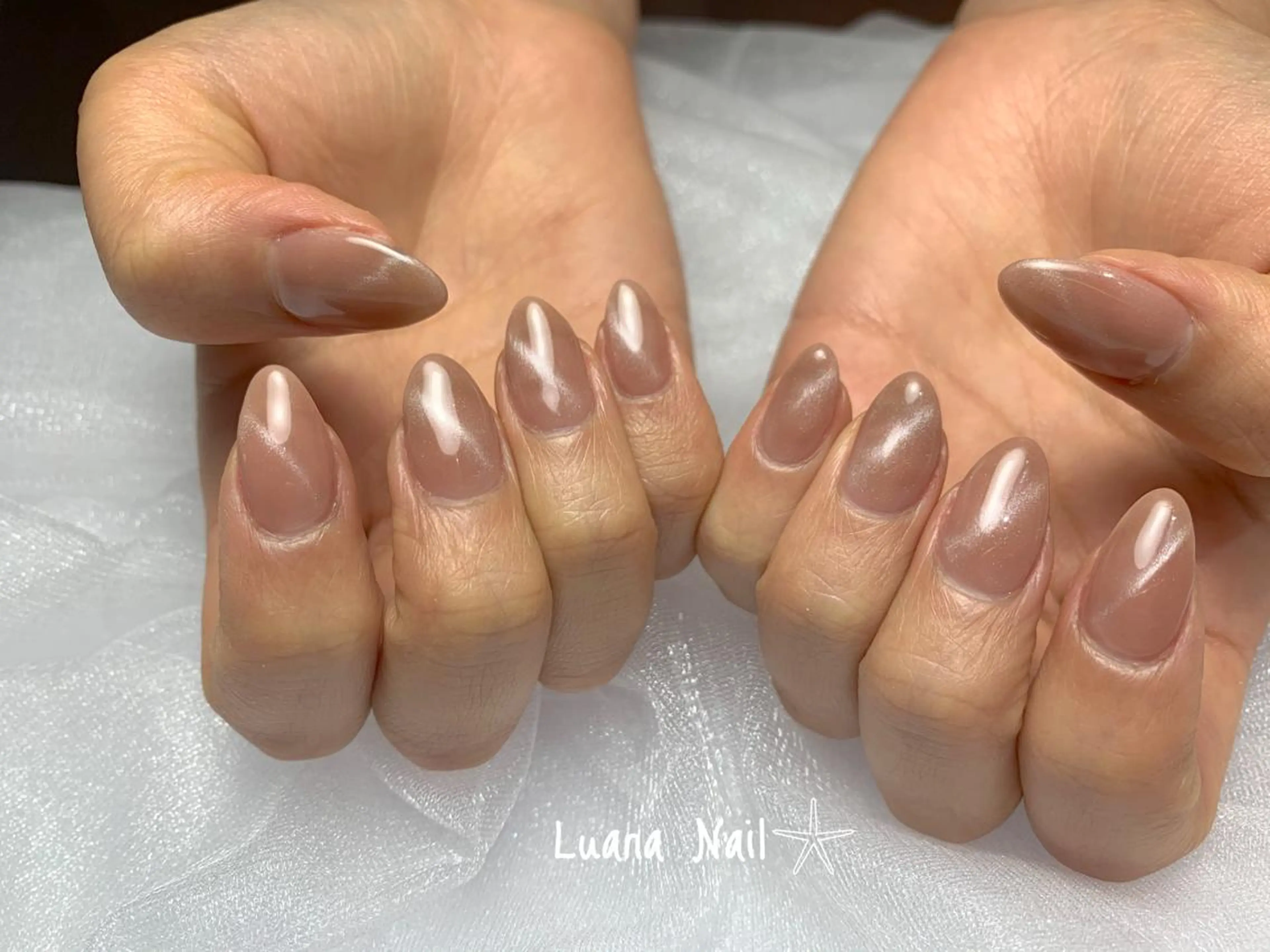 ネイル ジェルネイル マグネットネイル ハンドネイル BeauJu by Luana Nail所属・BeauJu by Luana Nailのネイルデザイン