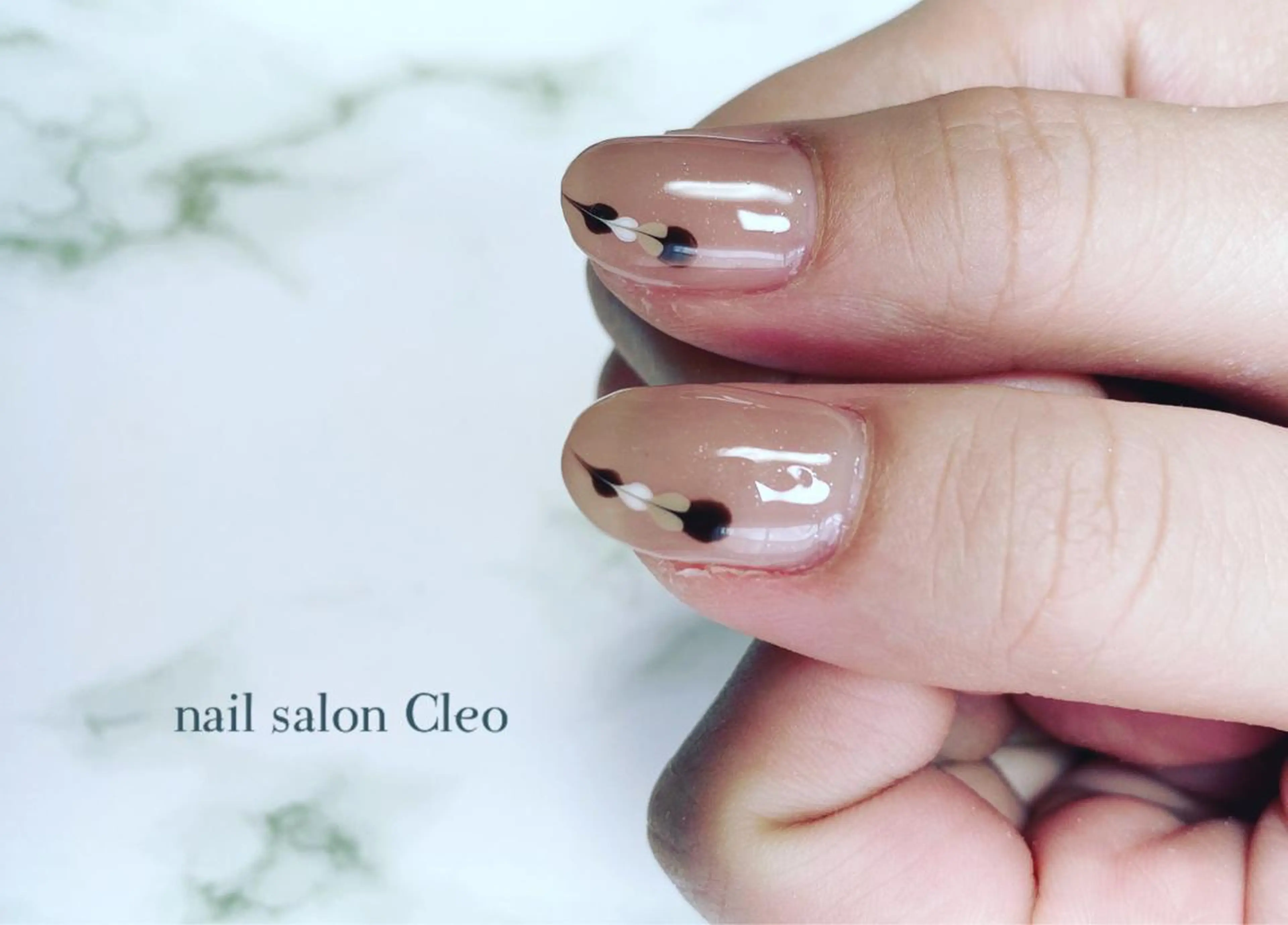 ネイル アートネイル ワンカラーネイル Cleo クレオのネイルデザイン