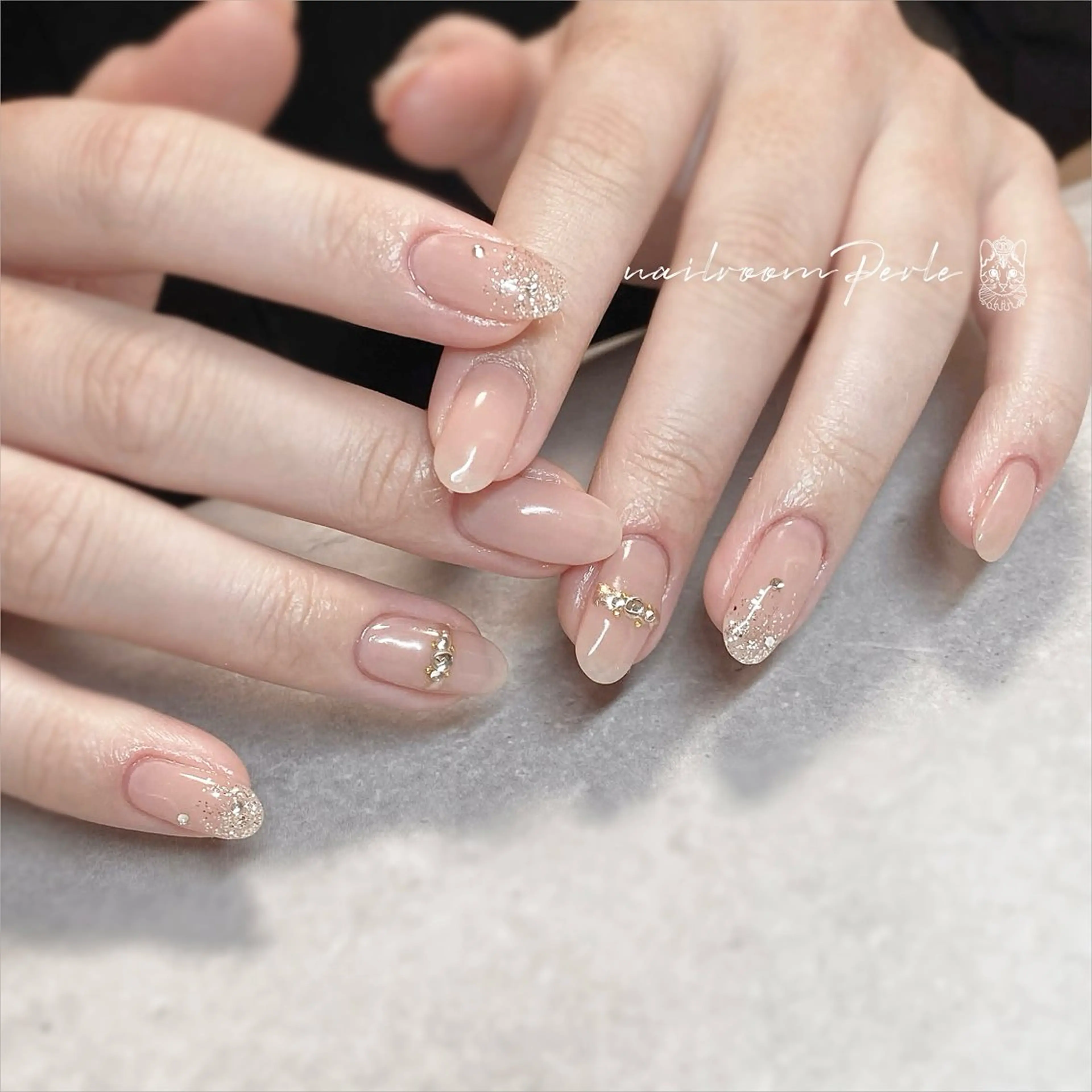 ネイル ハンドネイル nail room Perleのネイルデザイン