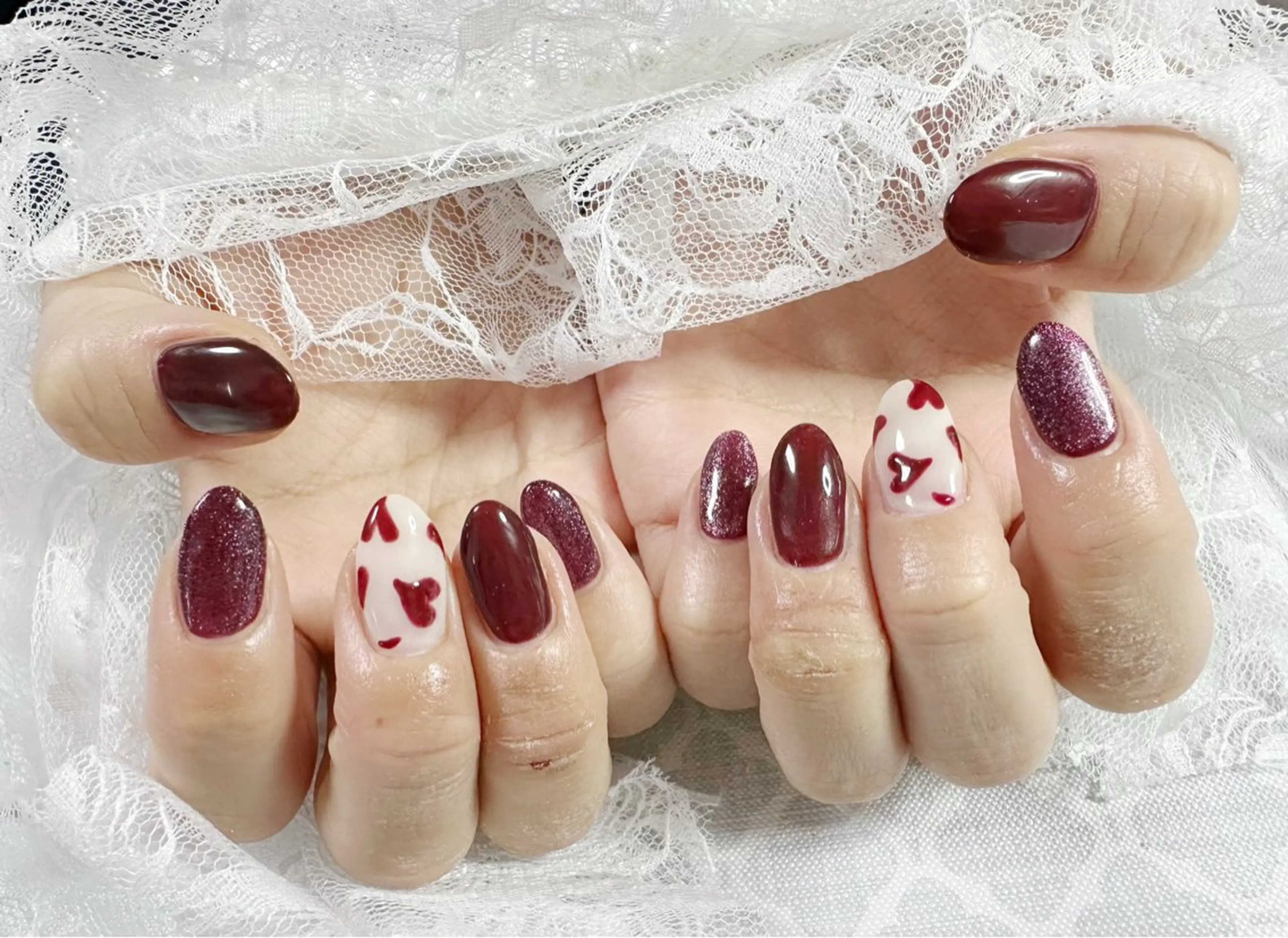 ネイル ハンドネイル フットネイル ejiri harukaのマツエク・マツパデザイン