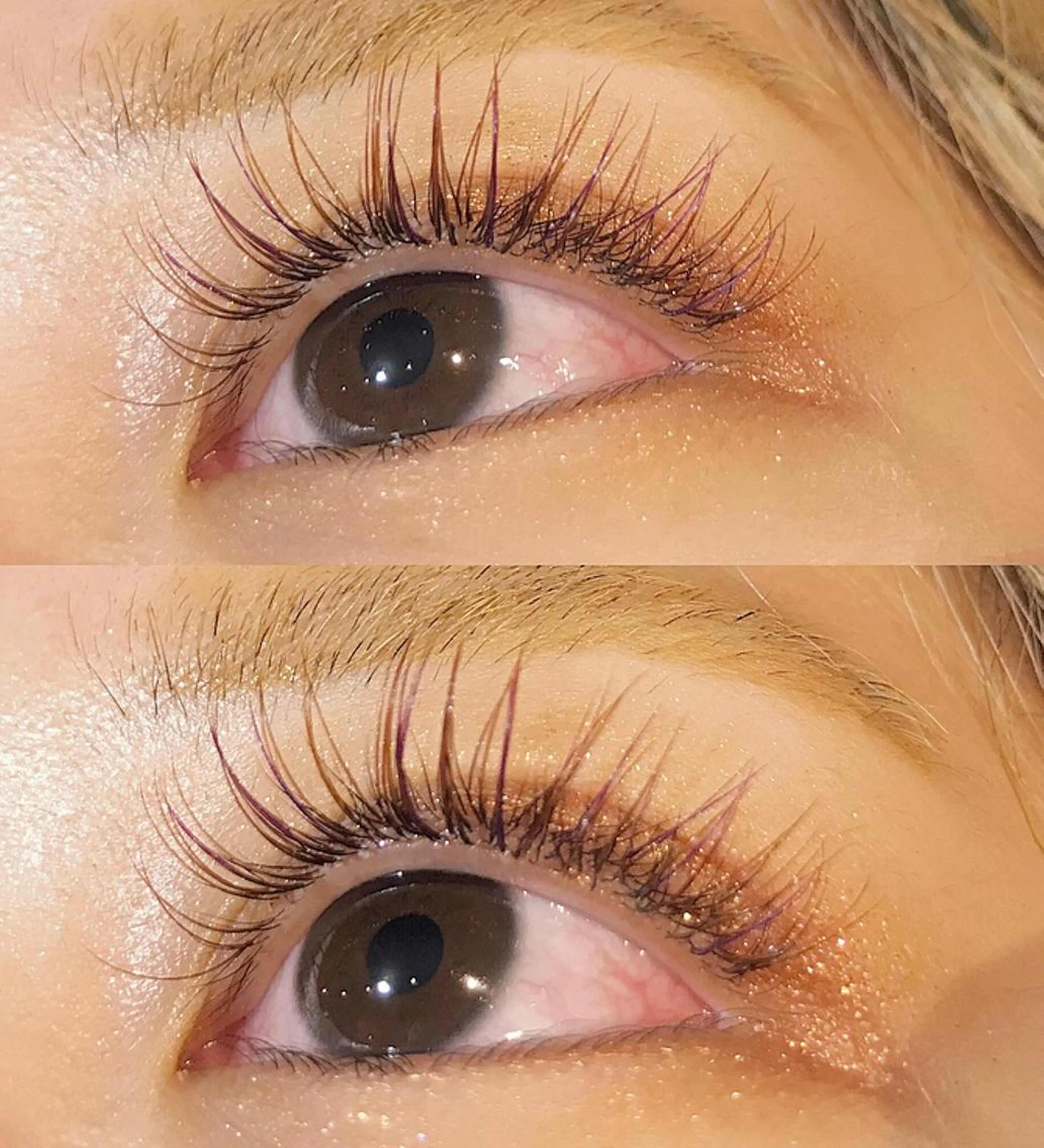 マツエク・マツパ カラーマツエク Aya 🖤Be__ 中目黒のマツエク・マツパデザイン