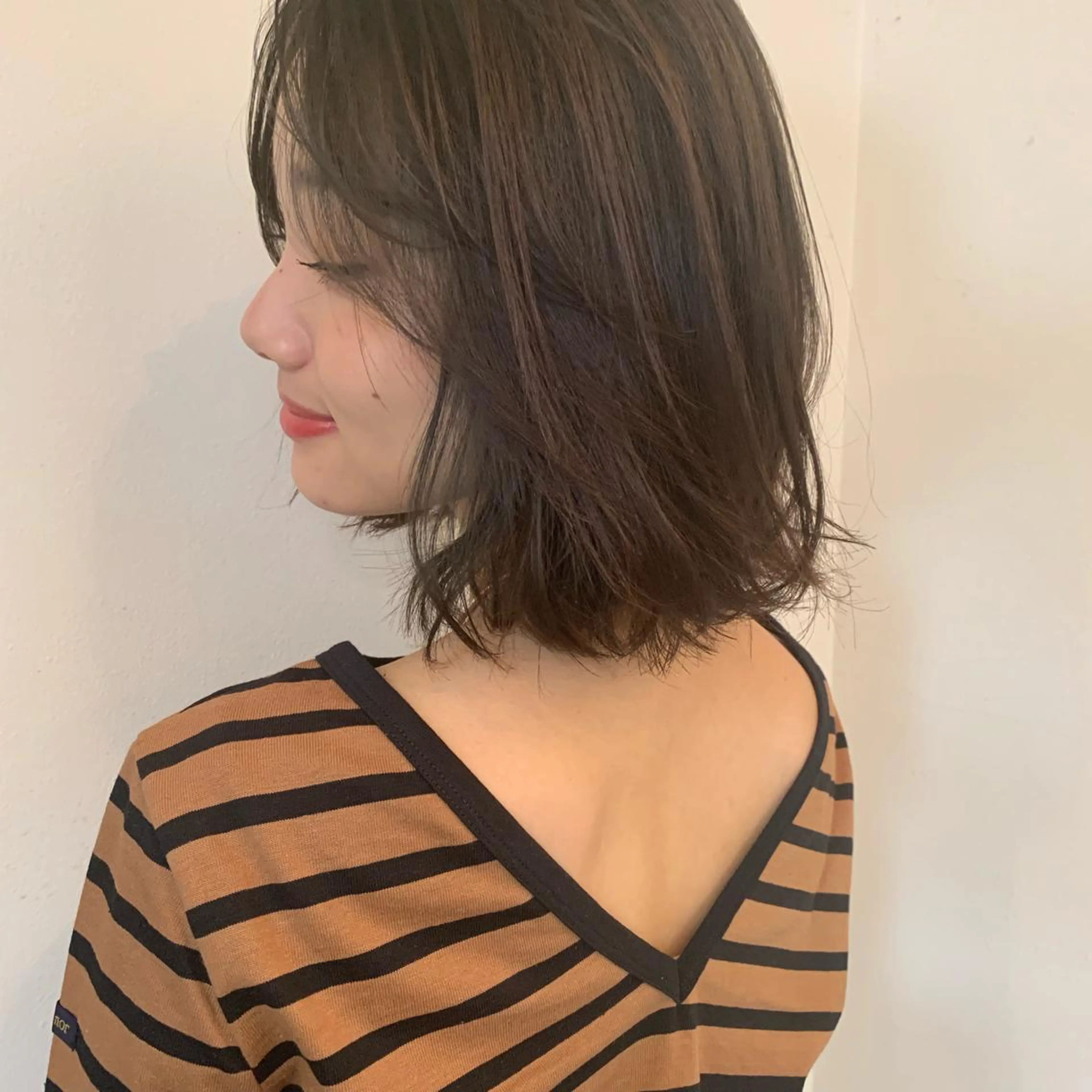 ショート カラー ボブ レイヤーカット HARUKA ⭐️モデル募集中⭐️のヘアスタイル