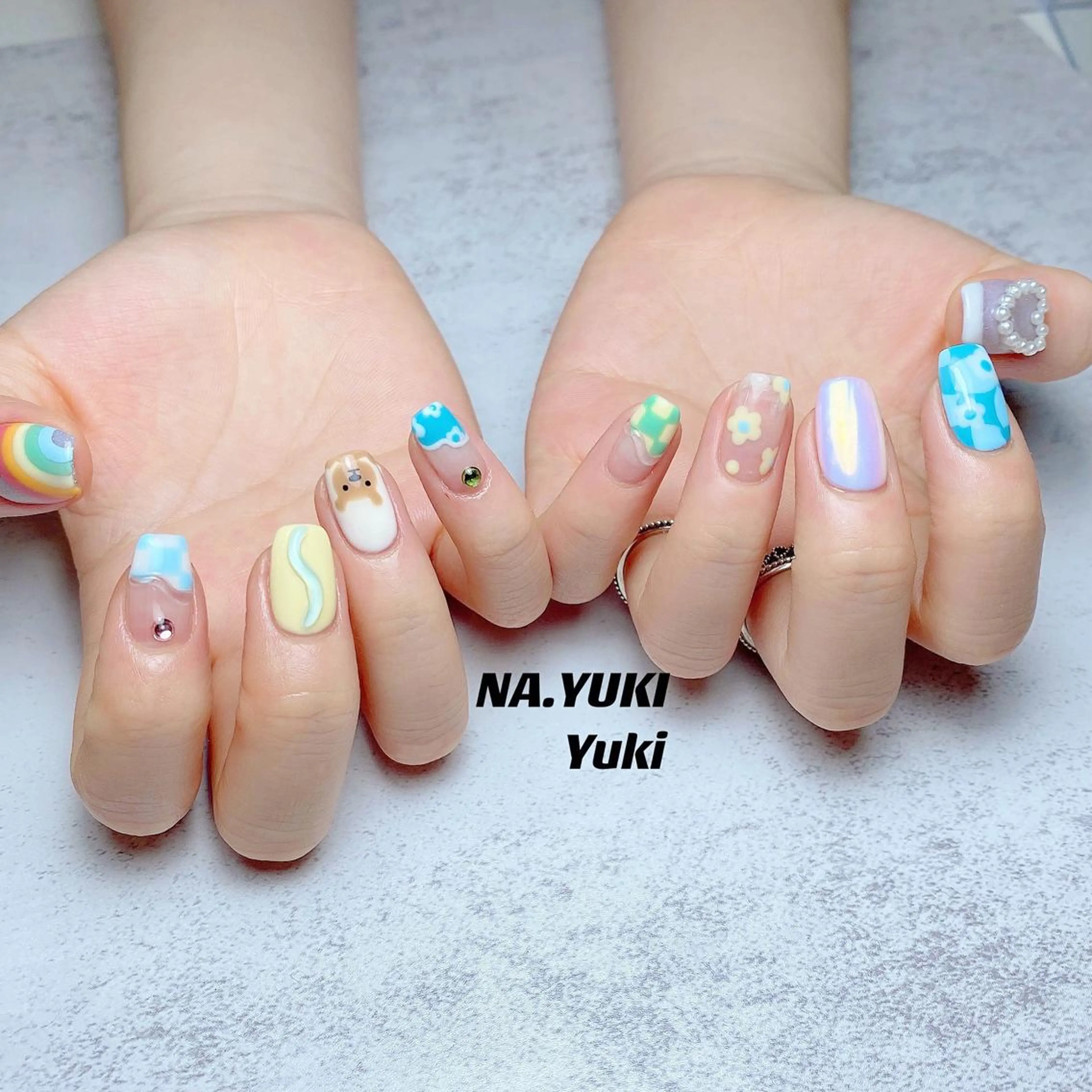 ネイル ハンドネイル ハンドケア ナユキNA.YUKI 池袋店のネイルデザイン