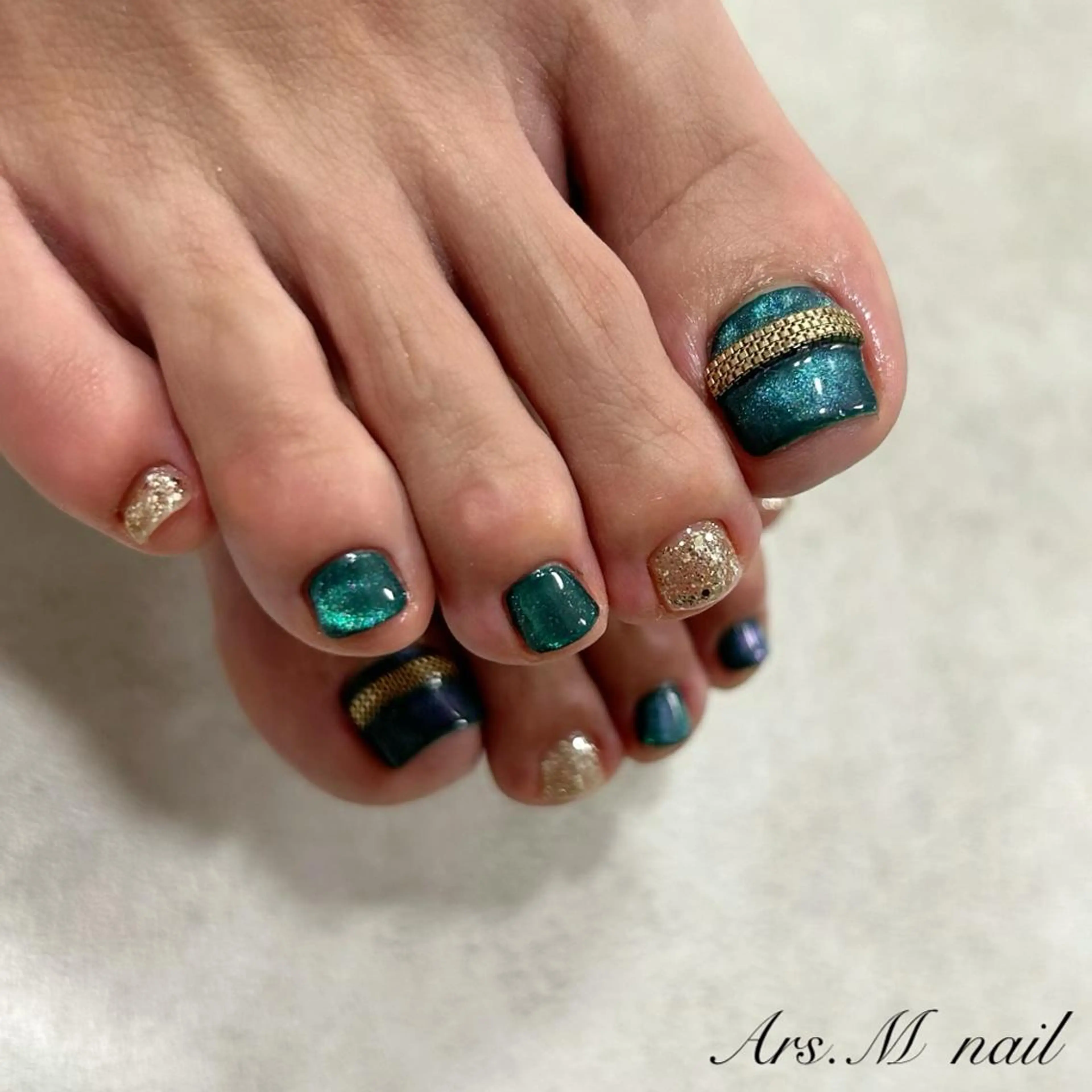ネイル フットネイル アルス.エム所属・Ars.M nailのネイルデザイン