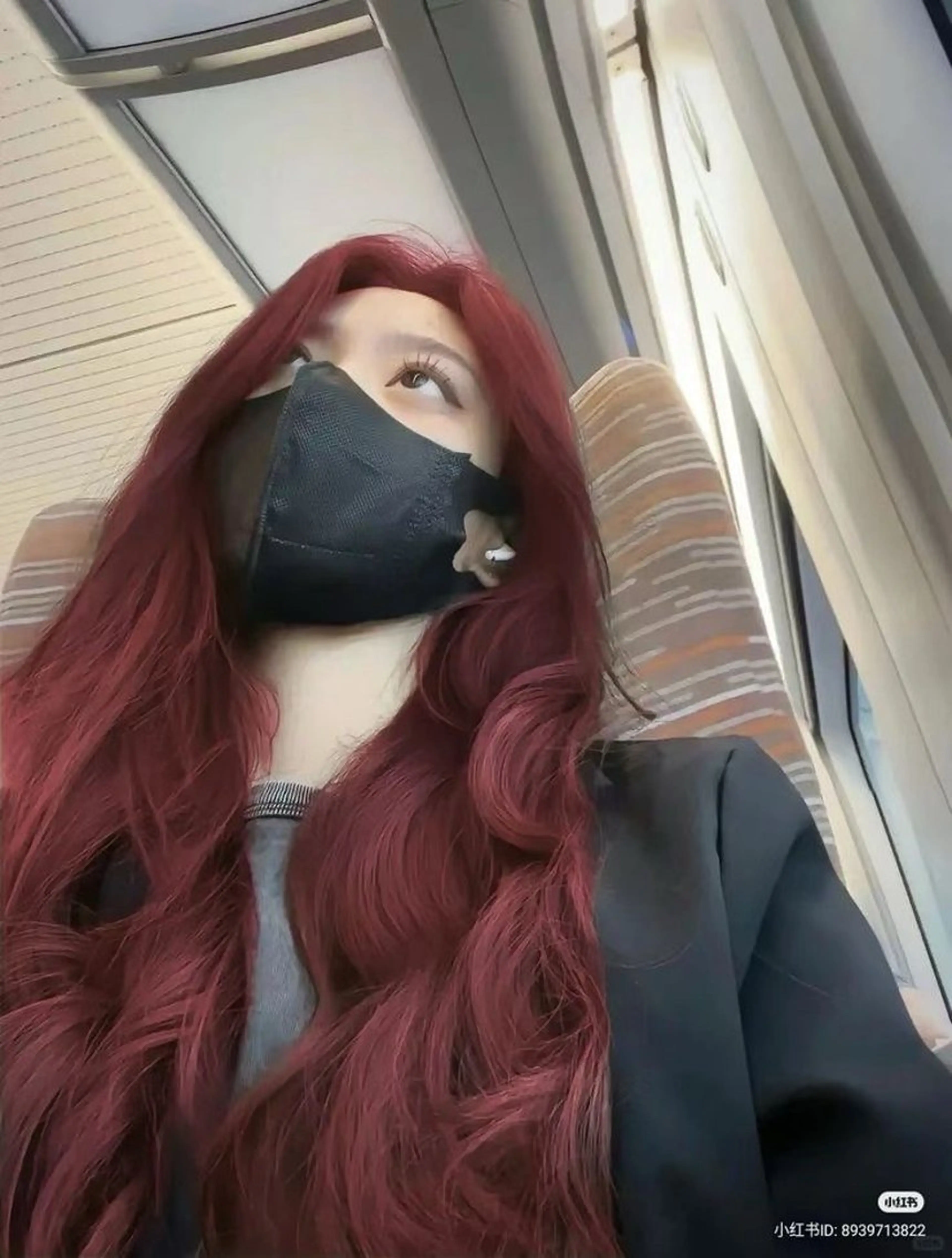 セミロング カラー ヘアアレンジ ケアカラー ヘアカラー トリートメント 🩶学生指名No.1 レッド・ボルドー🩶のヘアスタイル