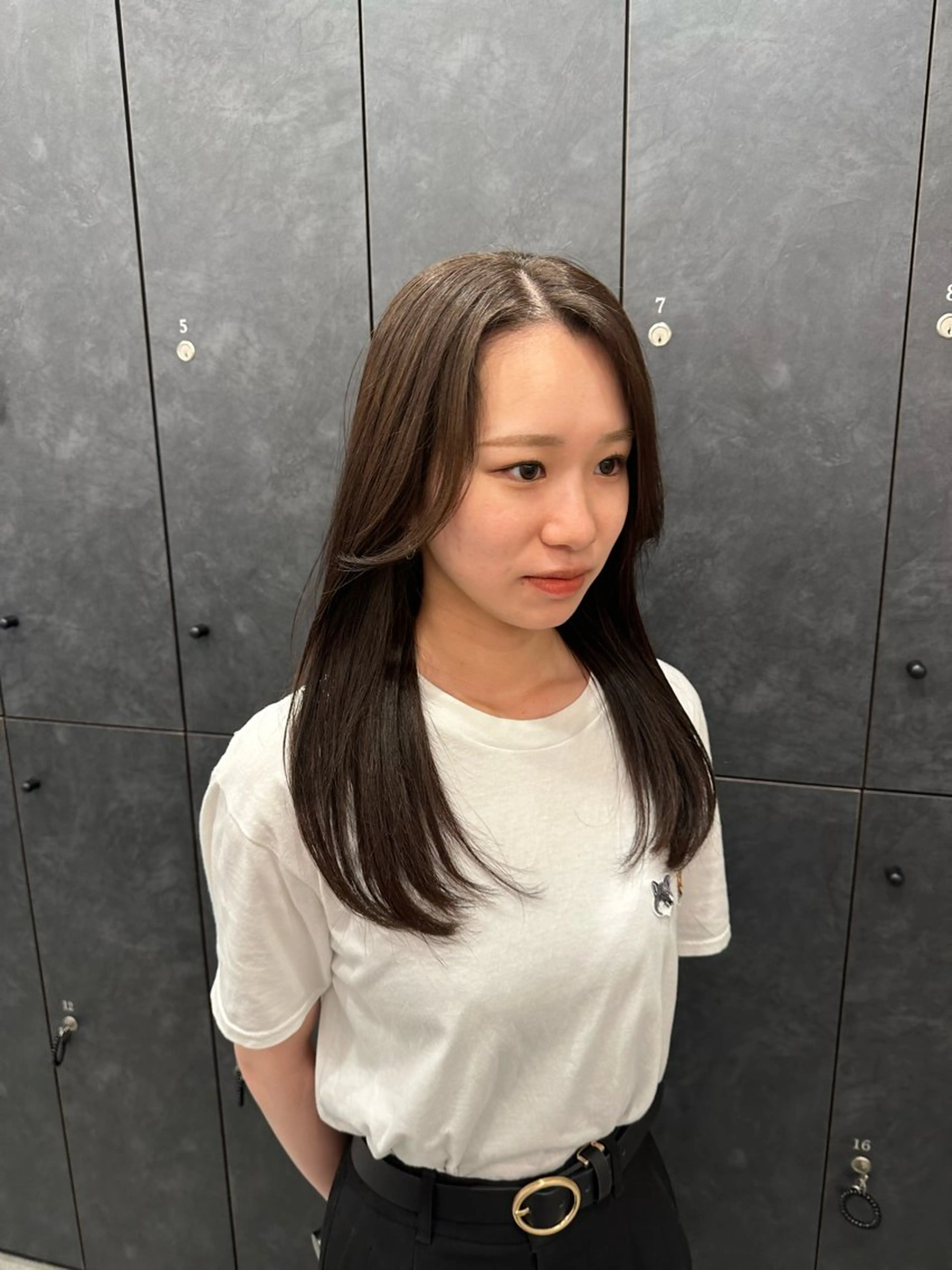 ロング カラー 銀座/ヘアセット/ 島村美帆のヘアスタイル