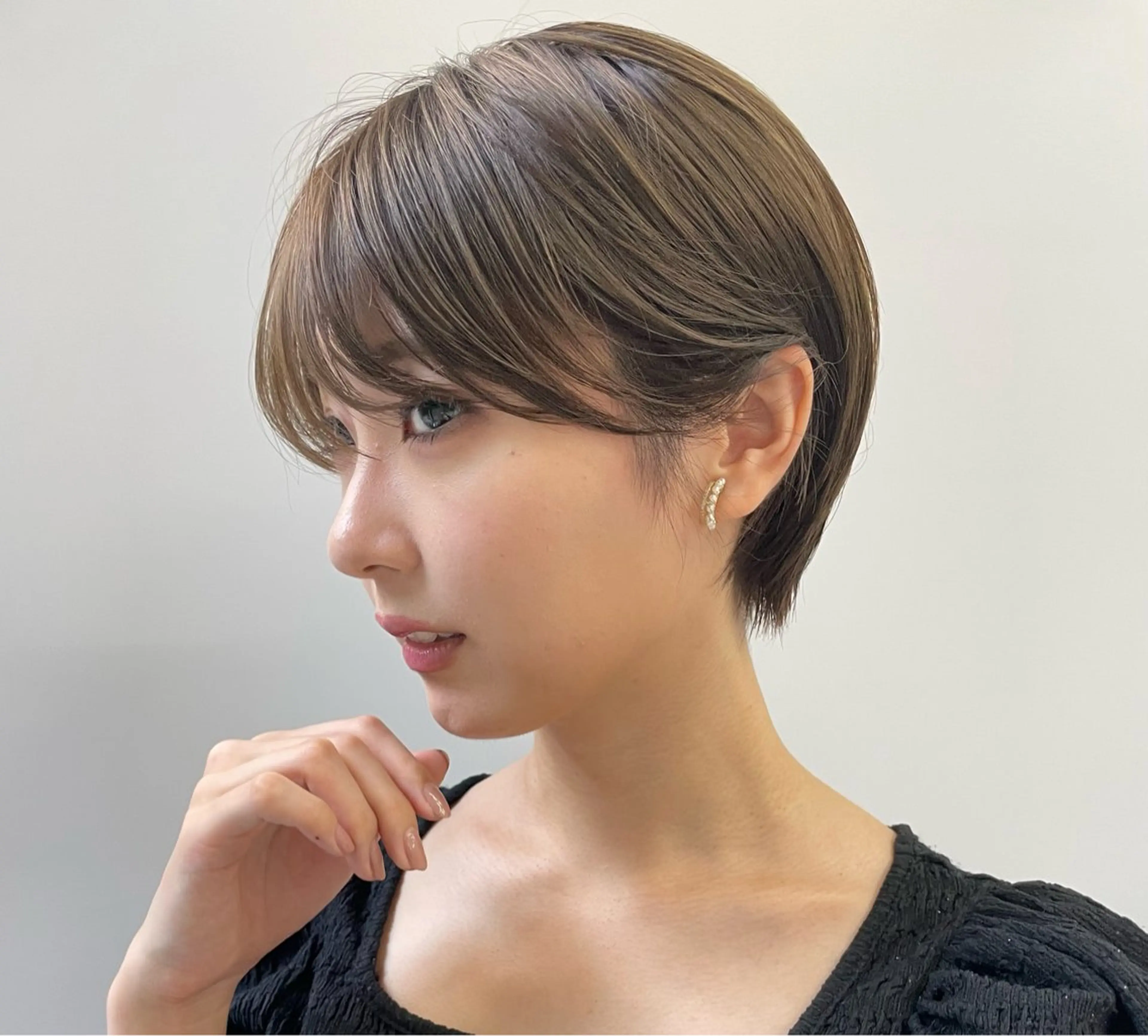 ショート カラー ショートヘア カット ヘアカラー トリートメント ボブ/ショート /パーマ/shinのヘアスタイル
