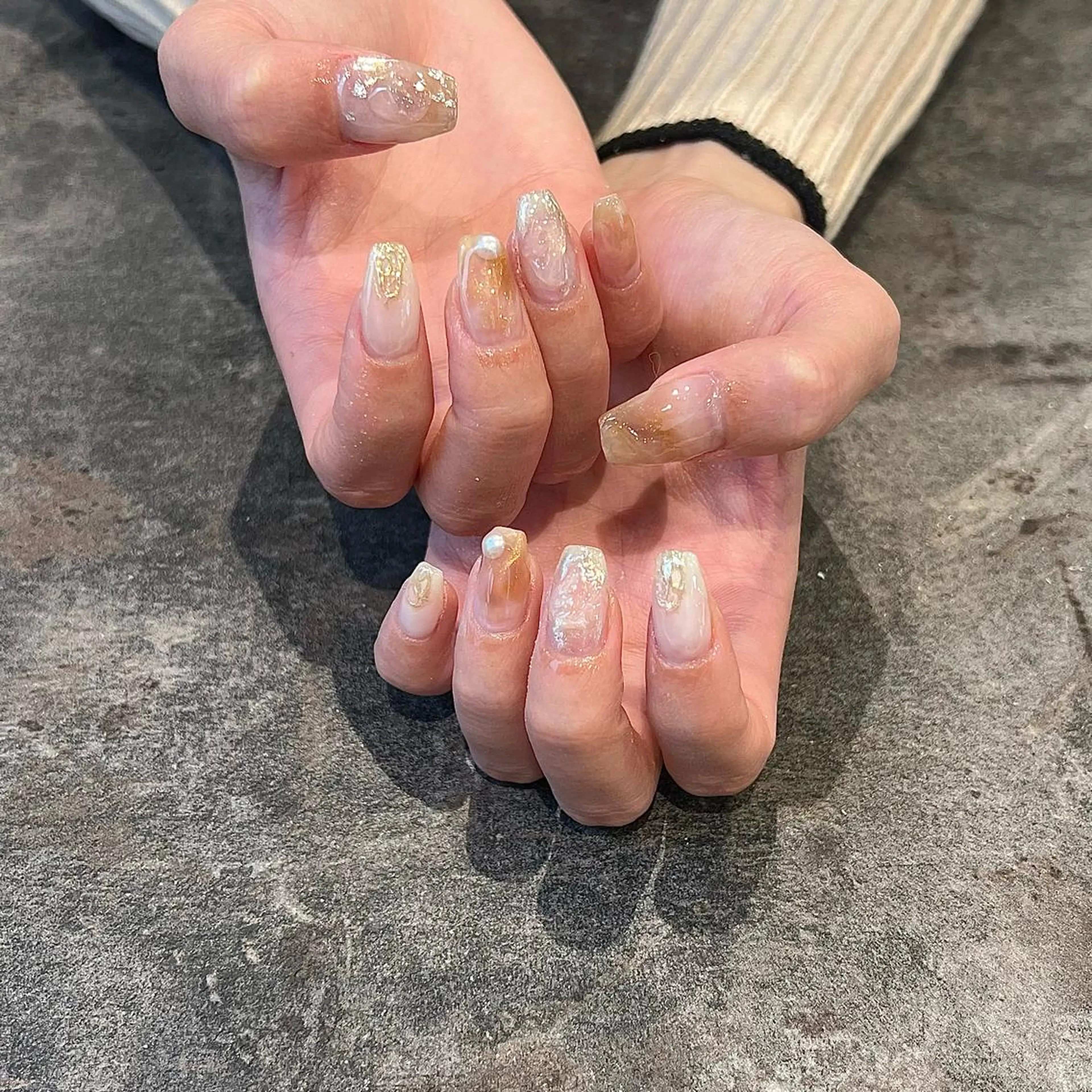 ネイル ハンドネイル 鶴田୨ৎmaison de NALIのネイルデザイン