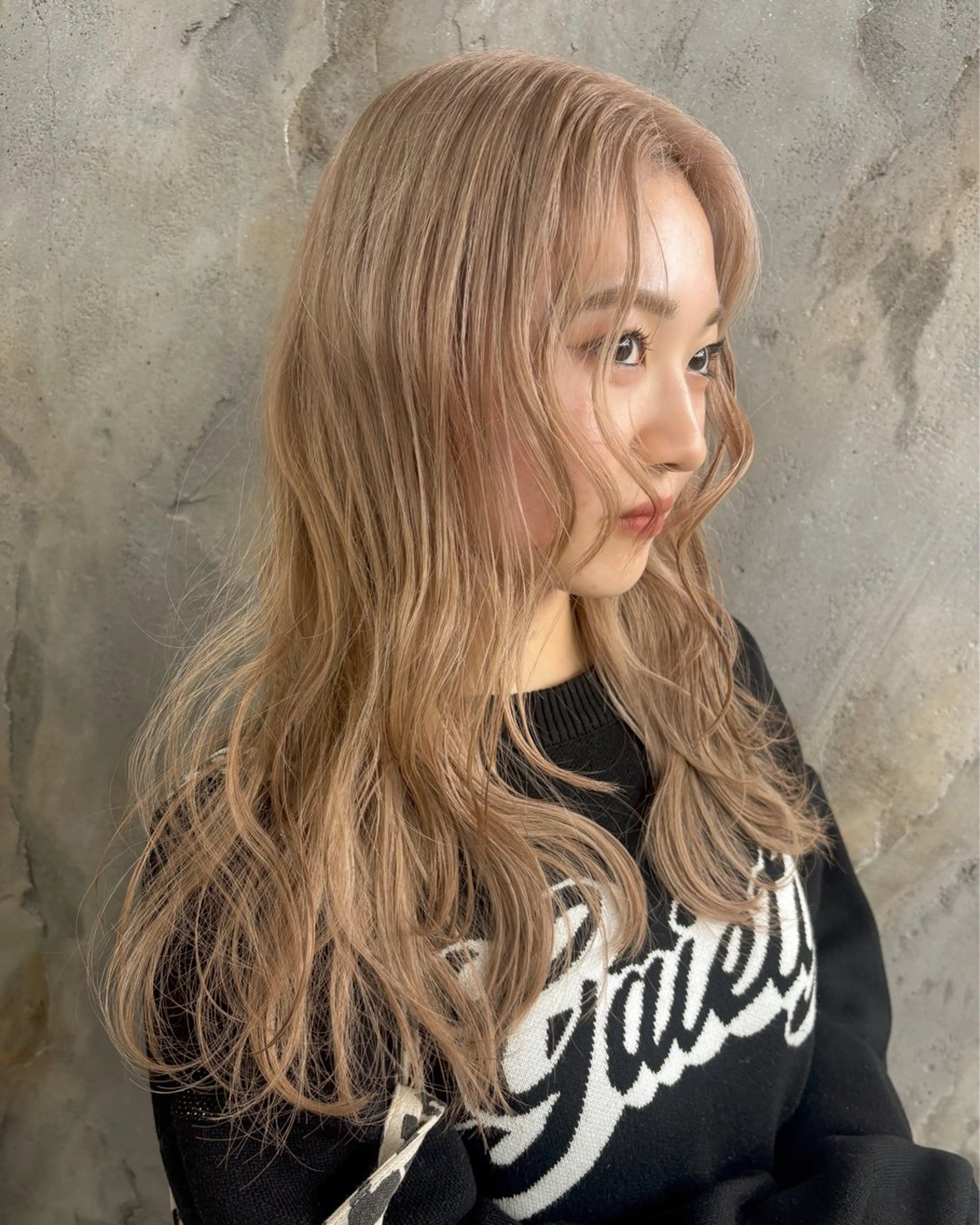 セミロング カラー ヘアカラー nonoka/ ブリーチ/モニカのヘアスタイル