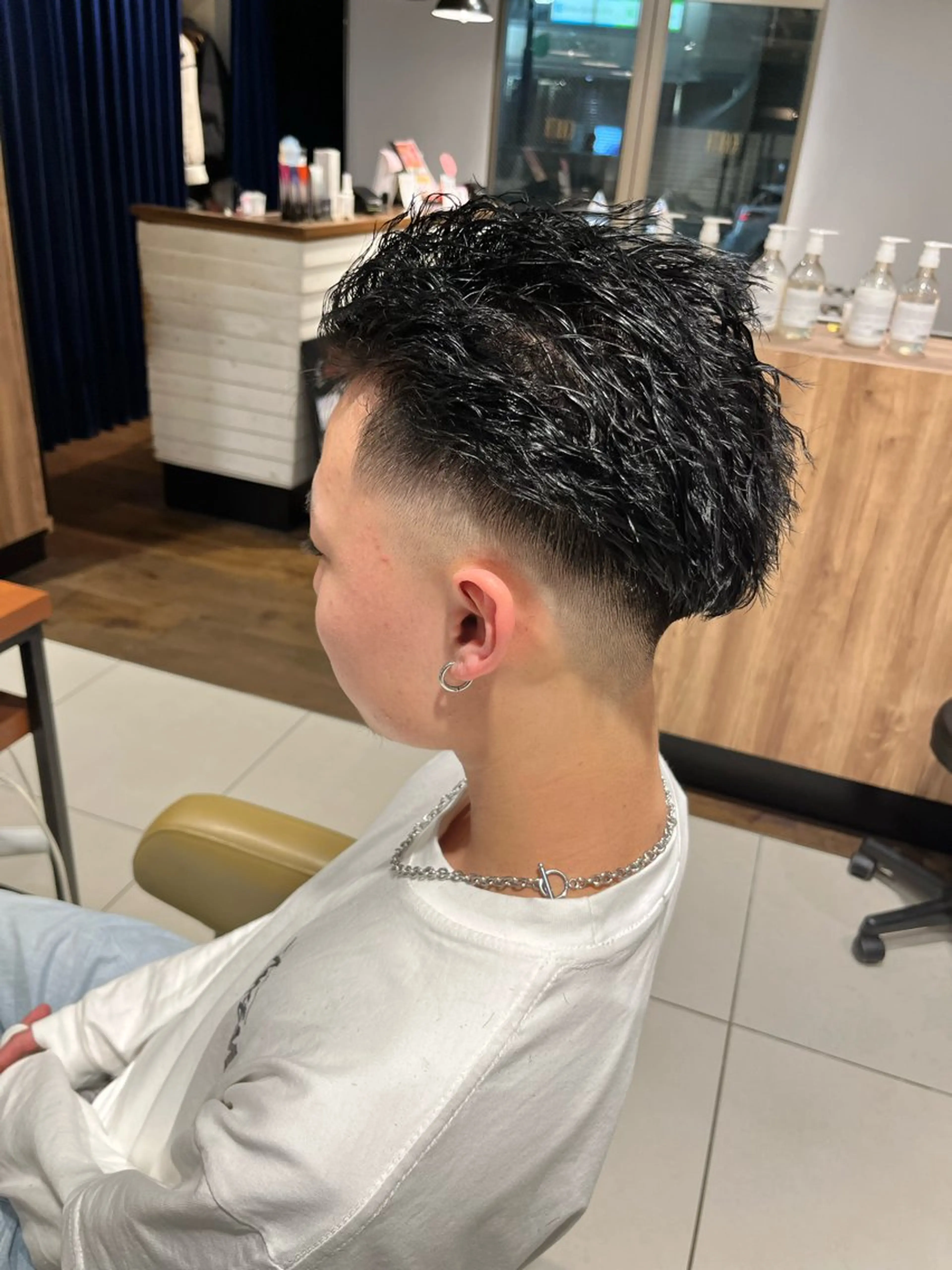 【メンズ当日限定🌸】カット＋ツイスパ(特殊パーマ)😎✨トリートメント付(土日祝＋¥1100)の写真