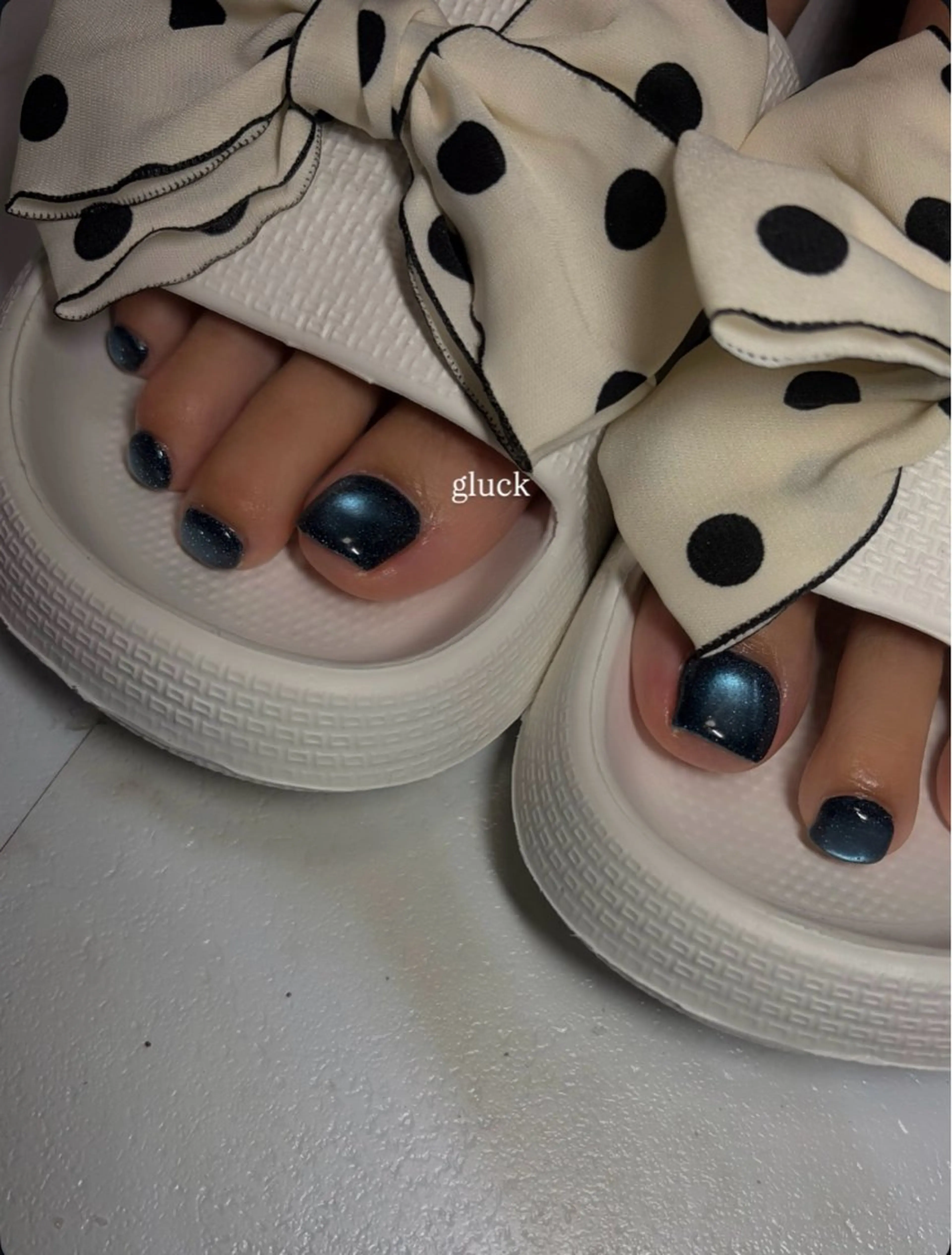 ネイル フットネイル gluck sakiのネイルデザイン
