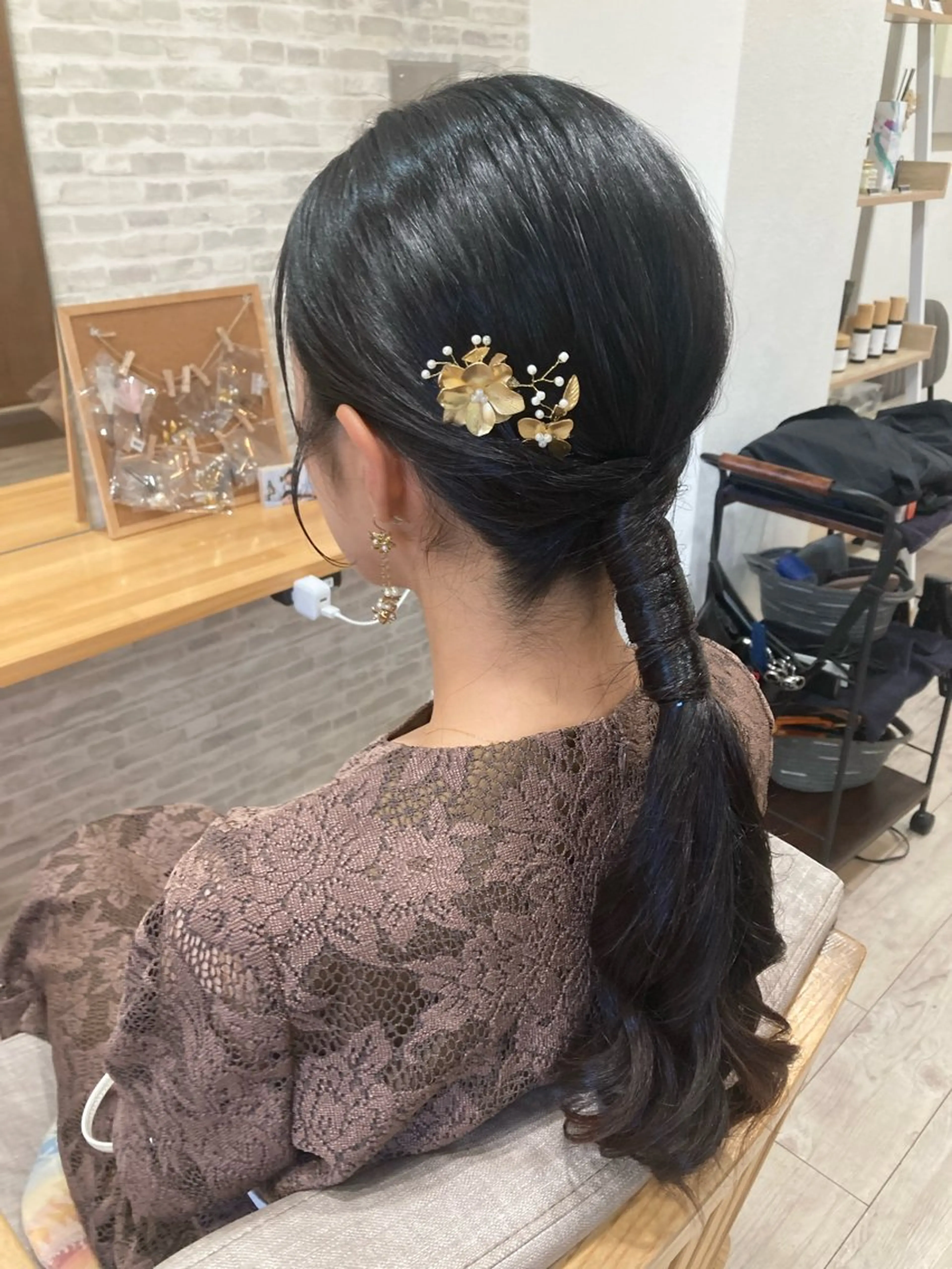 ロング ヘアアレンジ ヘアセット Gypsoly ☺︎ゆきのその他イメージ