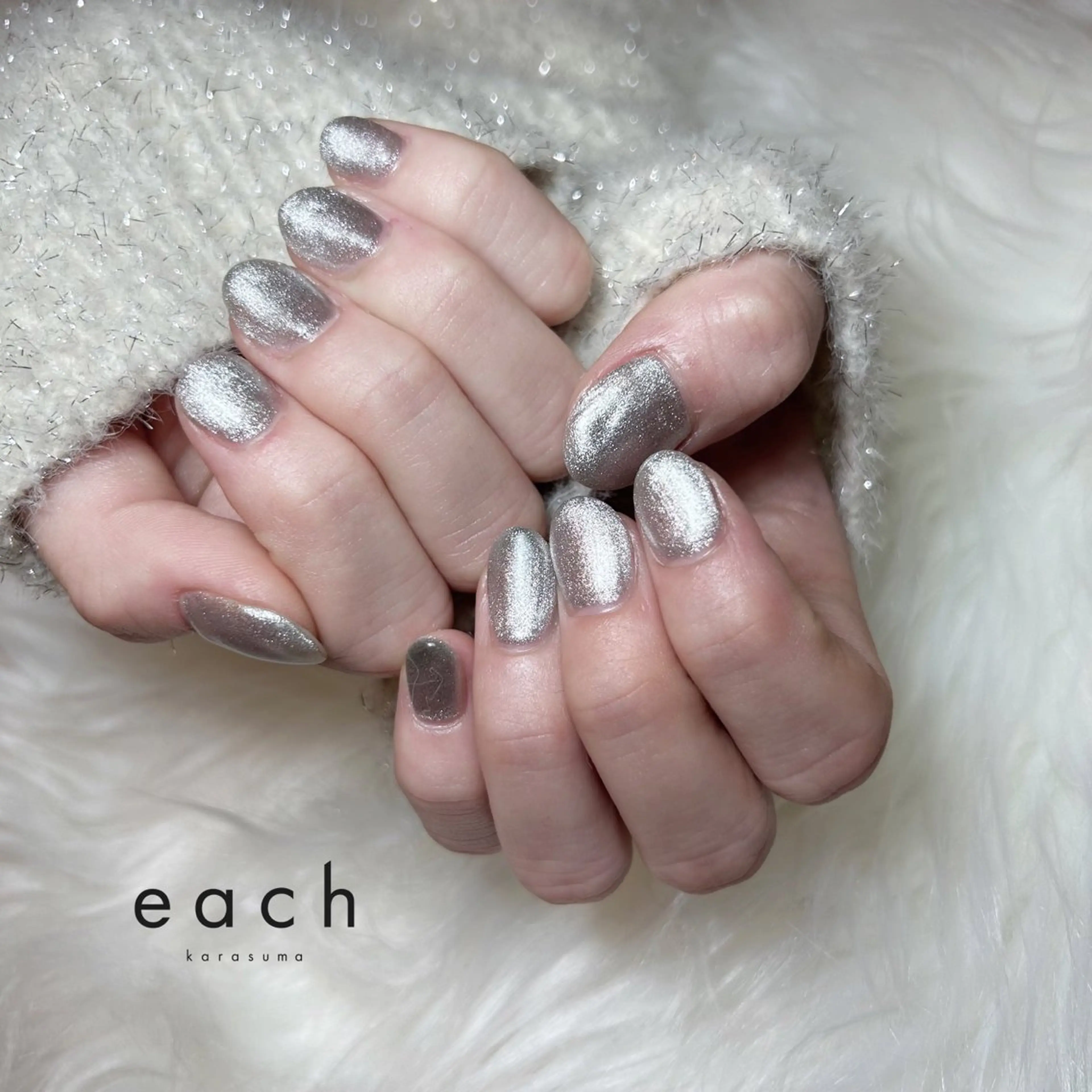 ネイル マグネットネイル filon nail所属・filon nail kanako🕊のネイルデザイン