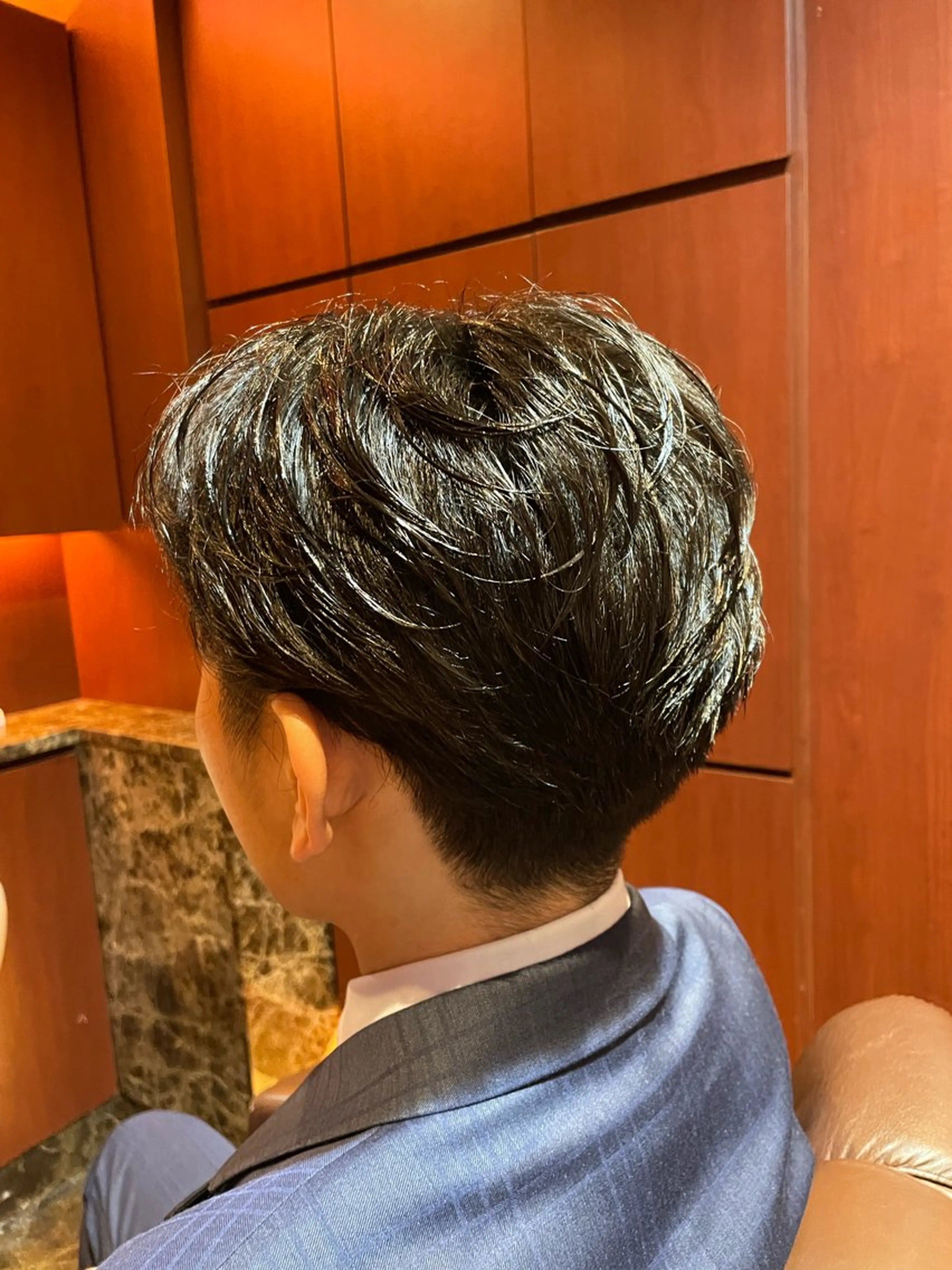 メンズ ヘアモードキクチ銀座店所属・シマサキ シイナのヘアスタイル