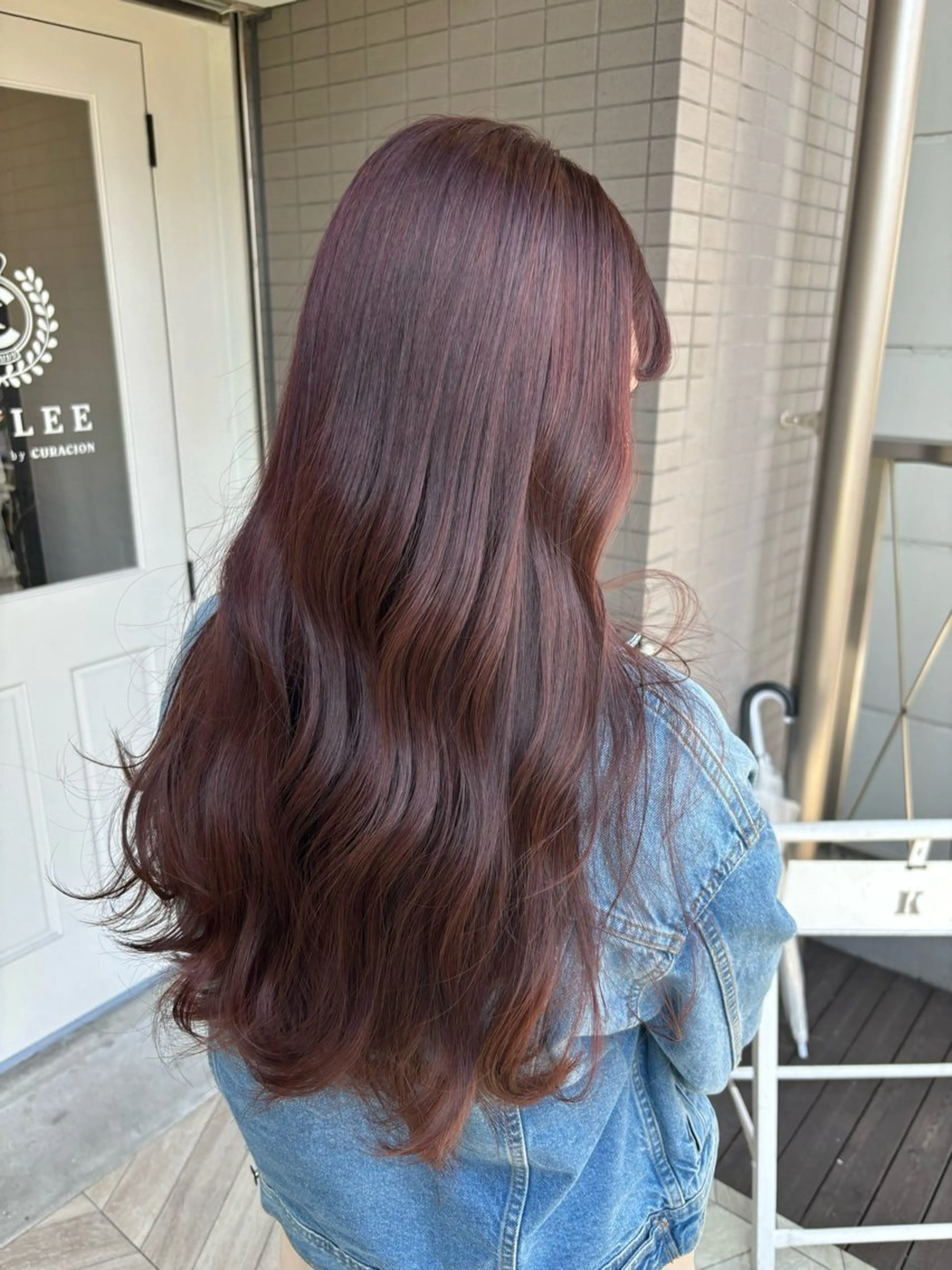 ロング カラー ベージュカラー ブリーチ ブラウンカラー ダブルカラー ハイトーンカラー ヘアカラー トリートメント Risa🐈‍⬛/ グレージュ/透明感のヘアスタイル