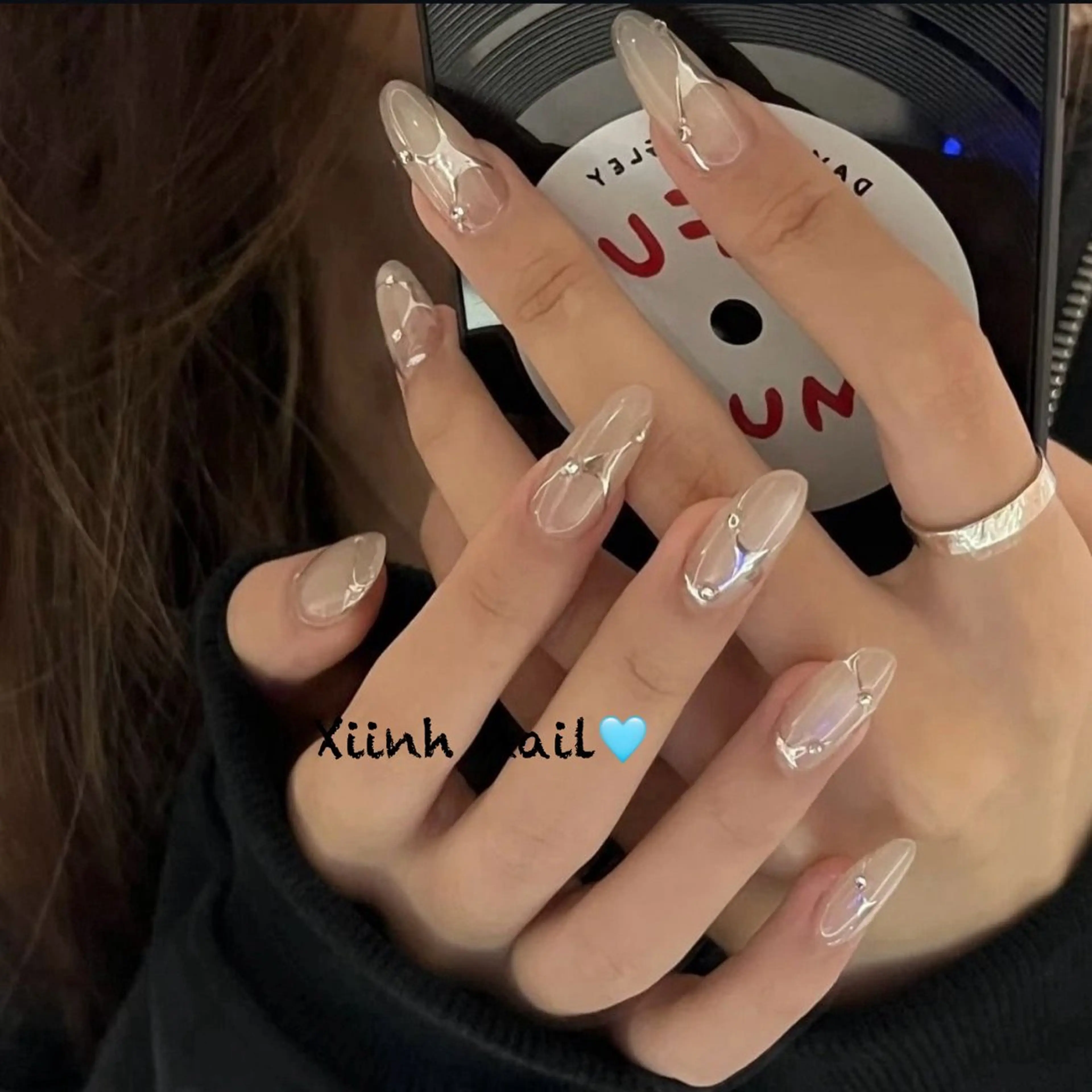 ネイル チークネイル 桜ネイル フットネイル ジェルネイル ハロウィン ハンドネイル XIINH NAIL SALONのネイルデザイン