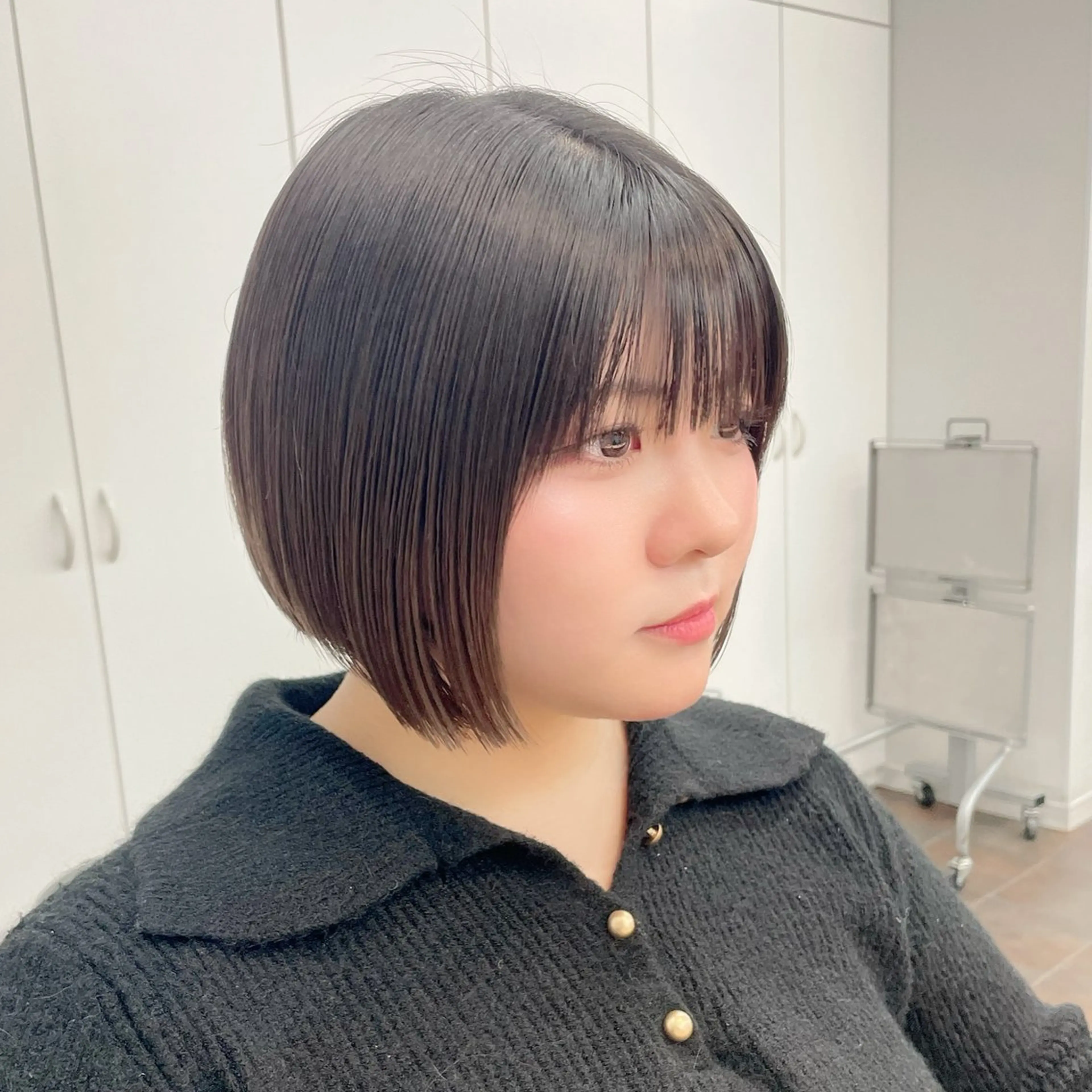 ショート カット トリートメント 髙橋 真香のヘアスタイル