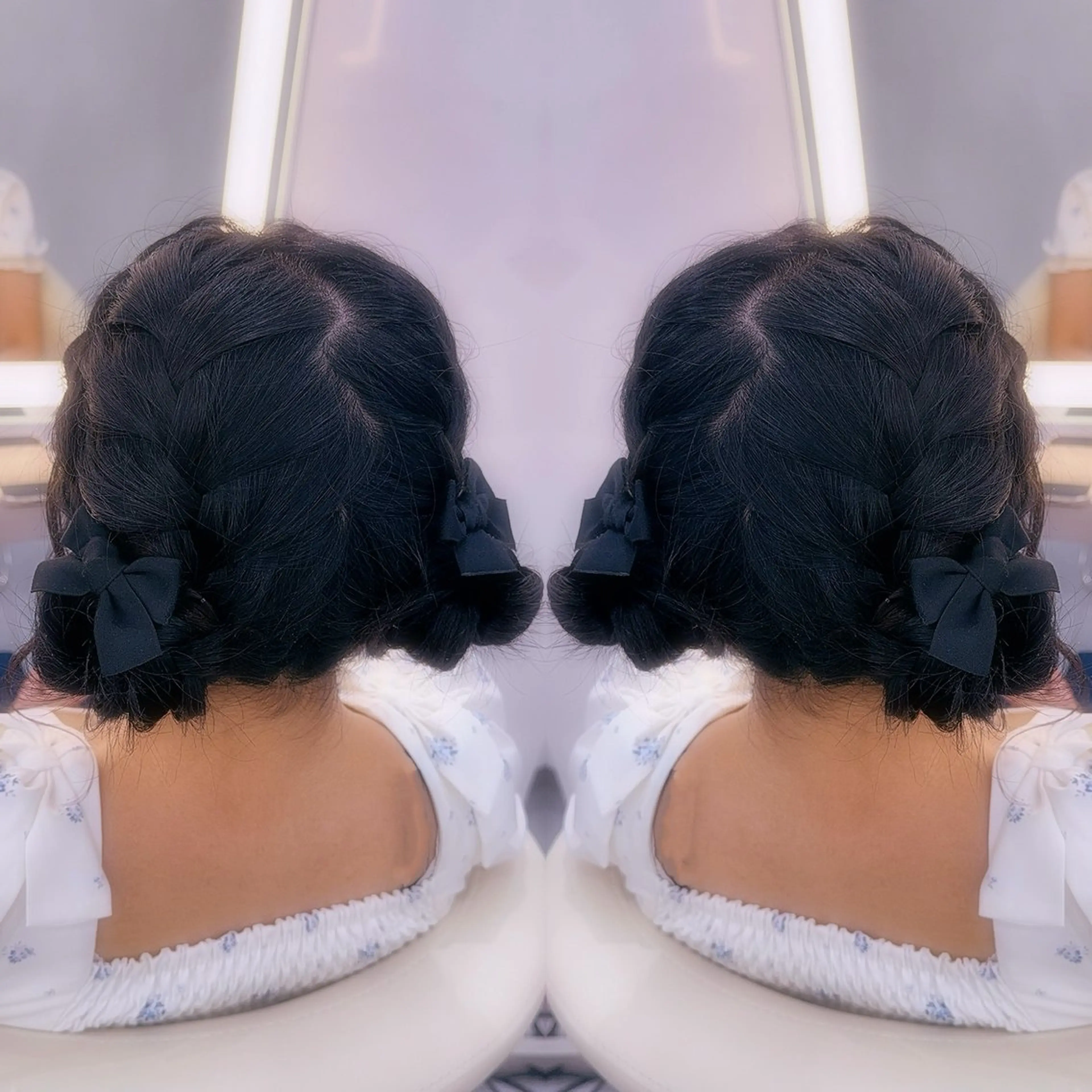 ヘアアレンジ ヘアセット 🤍AIRA🤍のヘアスタイル