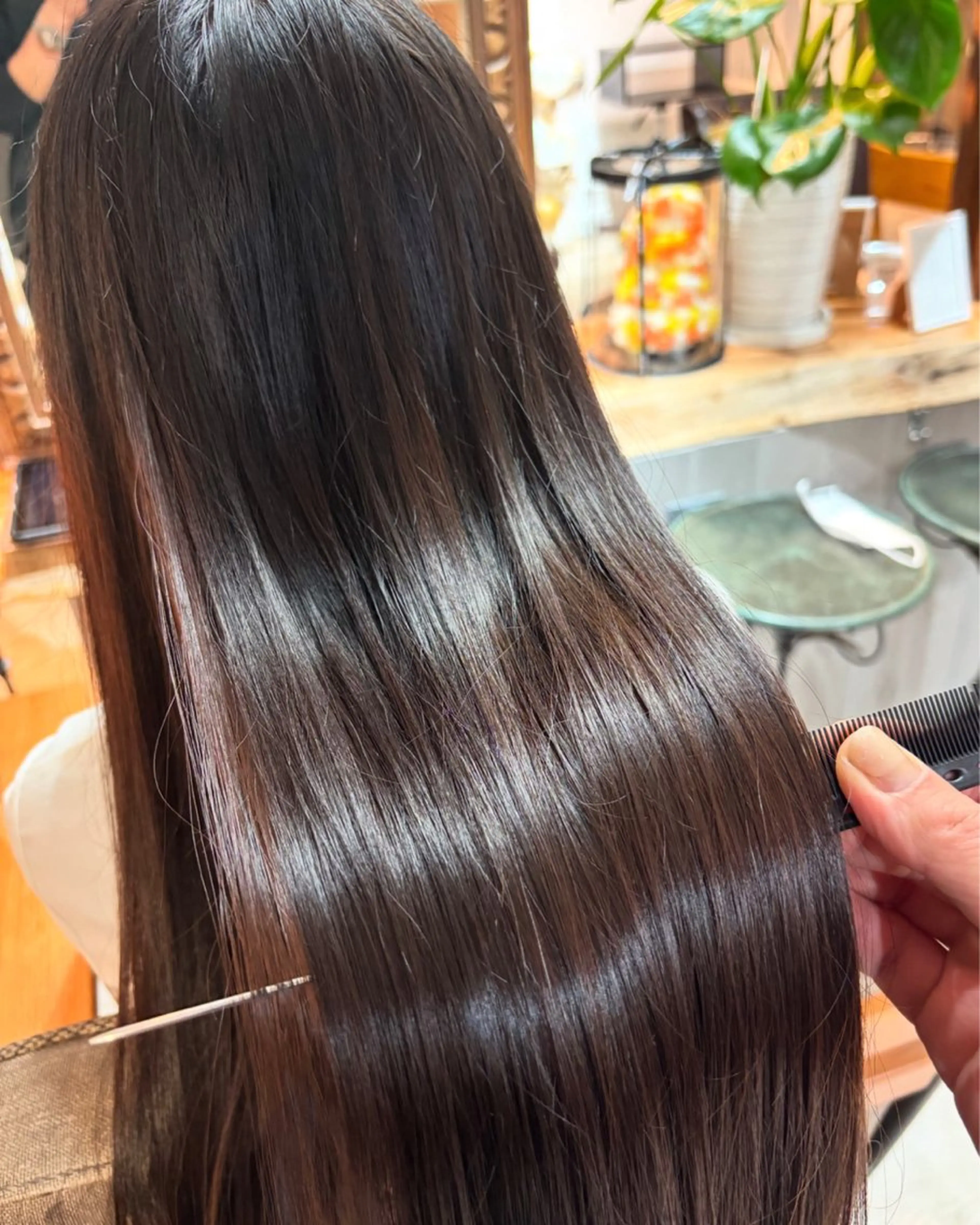 一日一名！！☆ミニモ限定☆最高峰☆カット+カラー+4STEPプレミアムTR+極上ヘッドスパ♪¥12000の写真