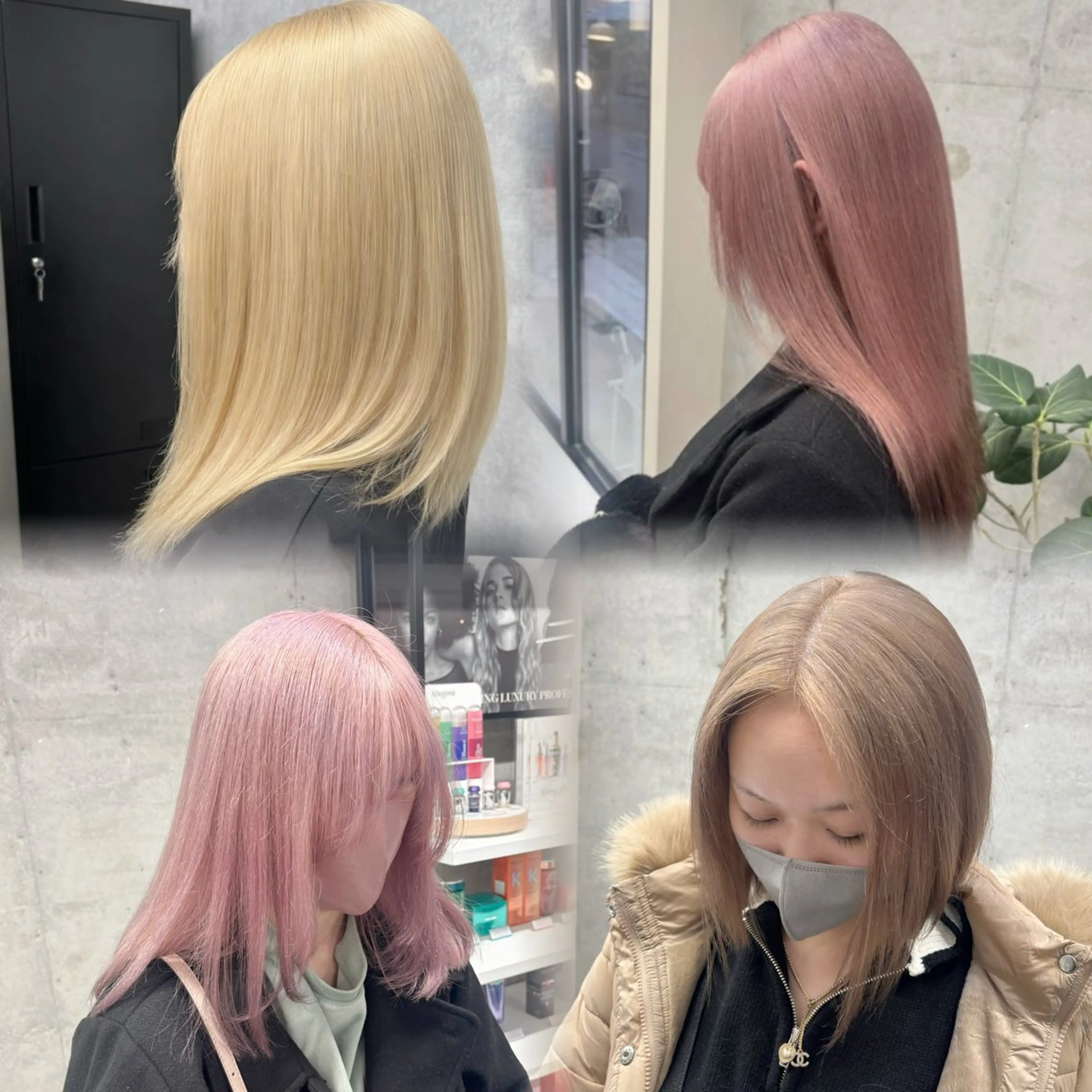 セミロング 為谷莉世/ハイトーン /大宮のヘアスタイル