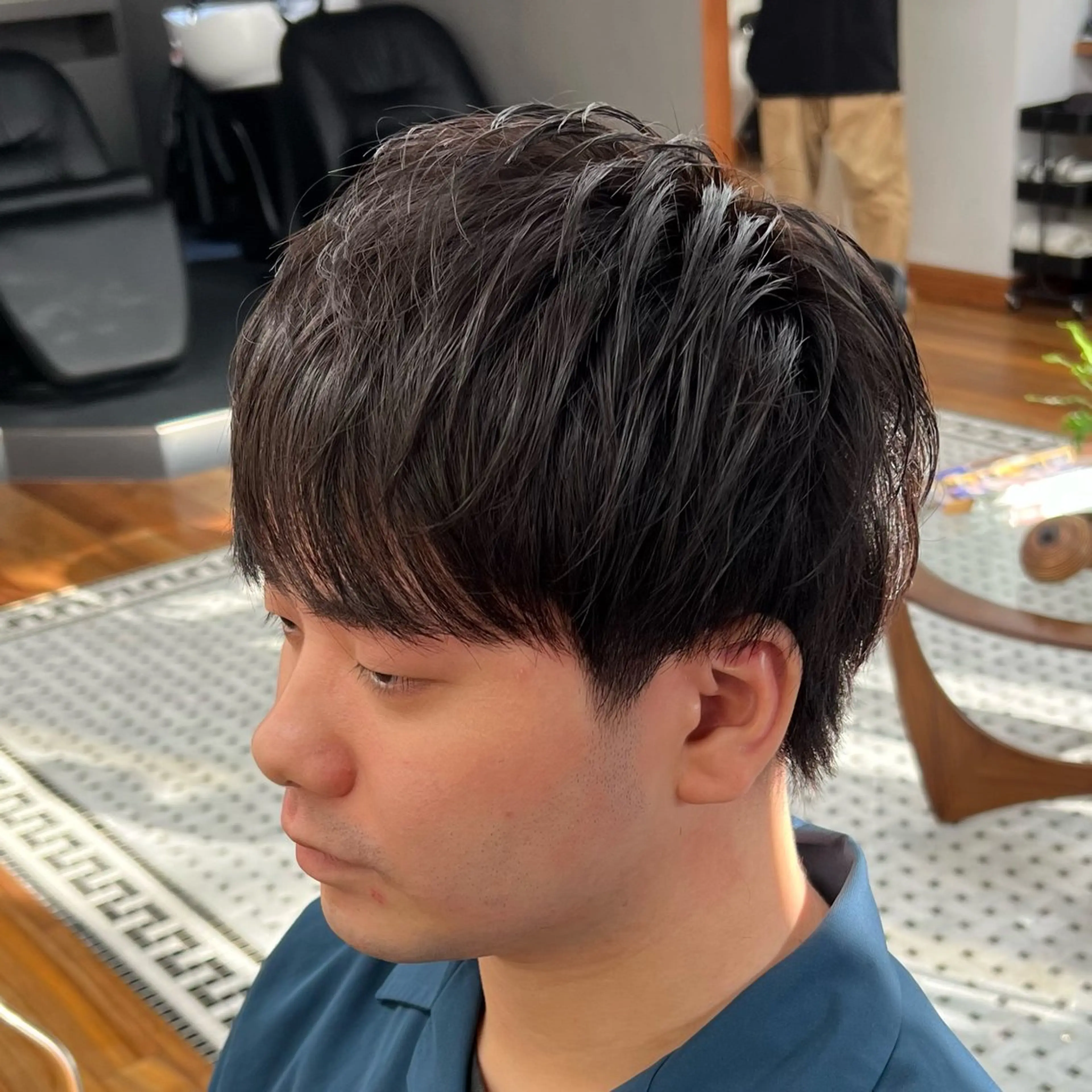 ショート メンズ マッシュ ショートヘア カット メンズカット✂️ スキンフェード伊藤陸のヘアスタイル