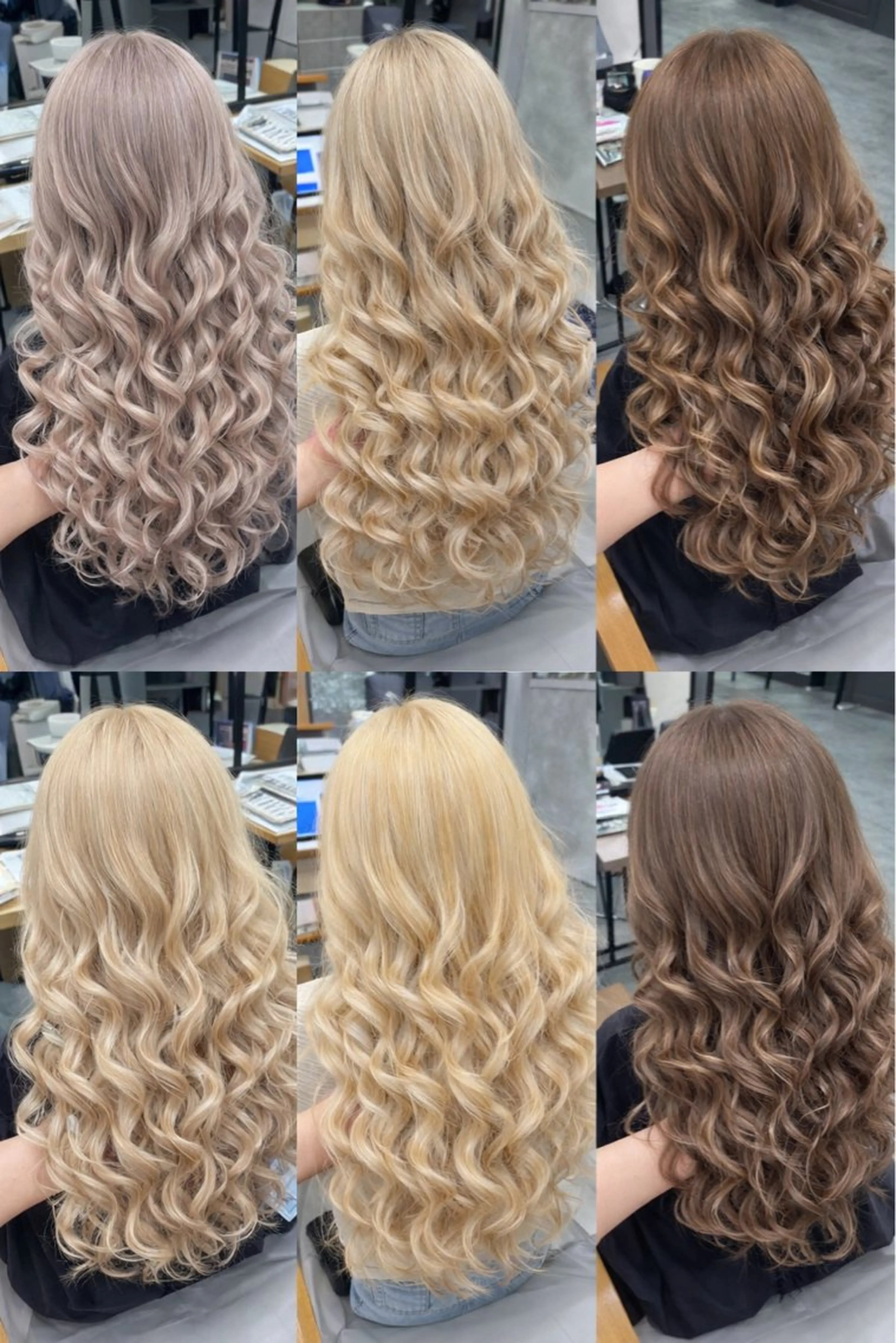 ロング カラー ヘアカラー トリートメント ギャル/ハイトーン 特化/ルイヤのヘアスタイル