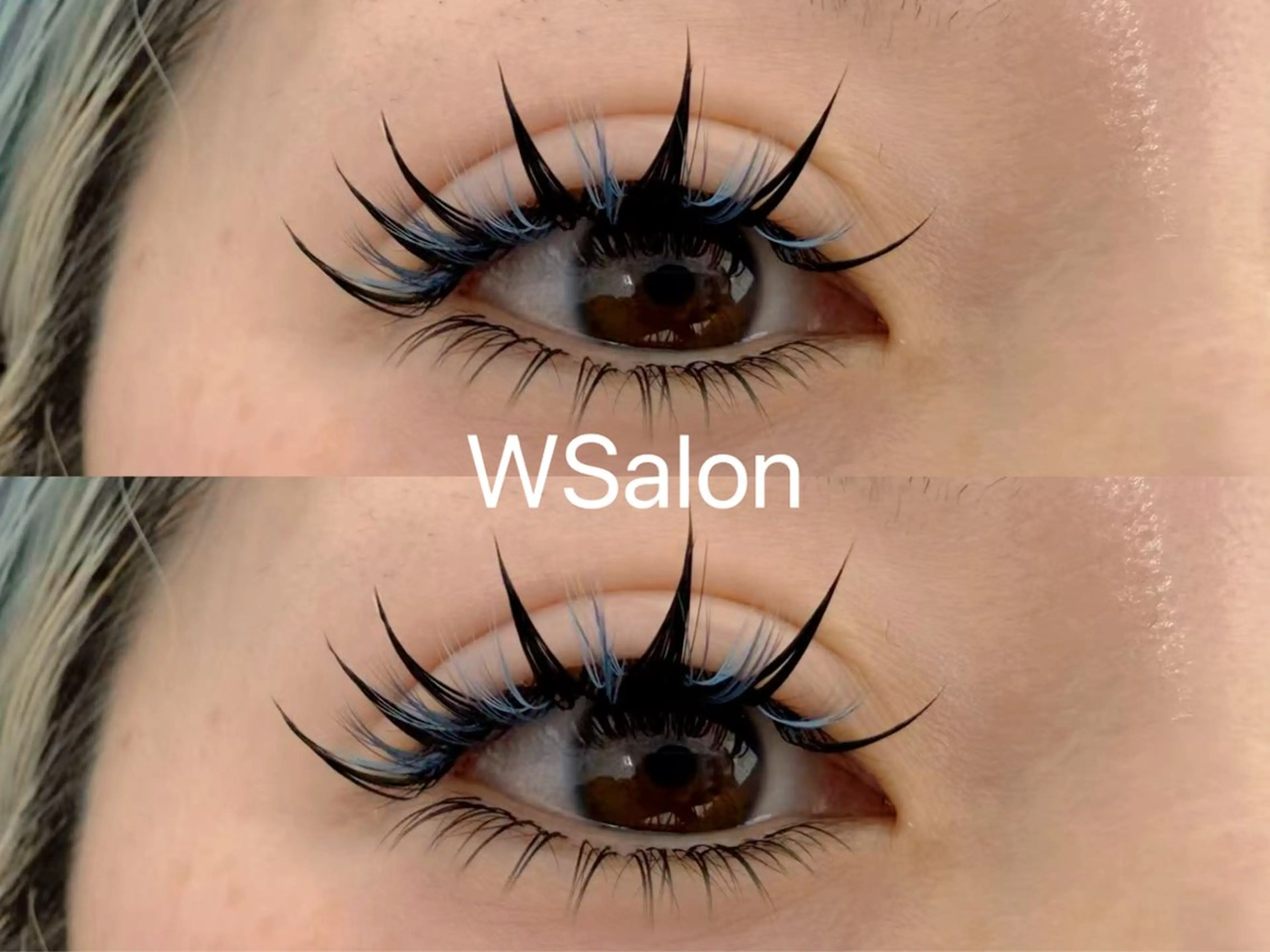 マツエク・マツパ 付け放題 下まつげエクステ ワンホンマツエク W Salon アイラッシュのマツエク・マツパデザイン