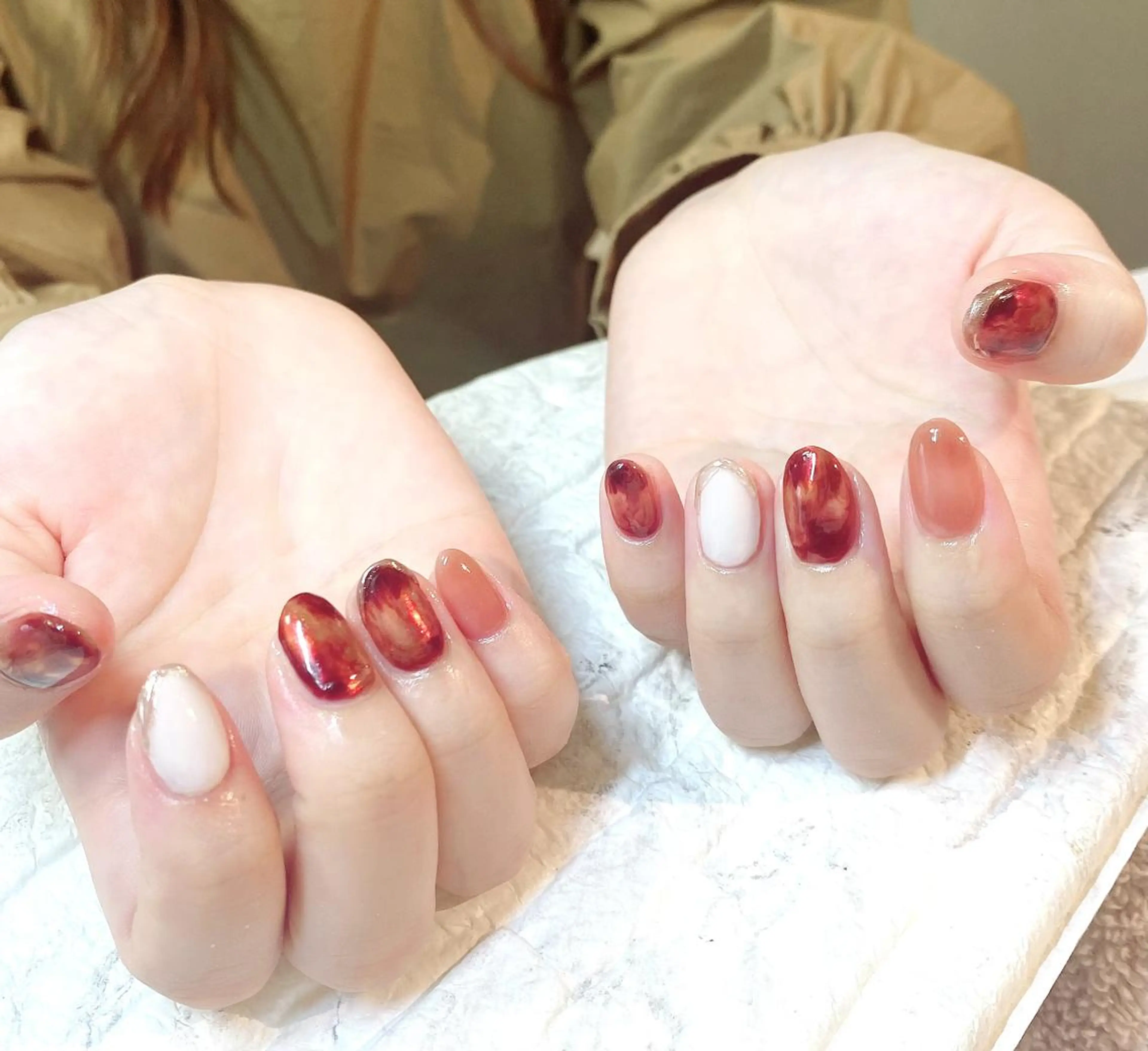 ネイル アートネイル ハンドネイル yochi nailのネイルデザイン