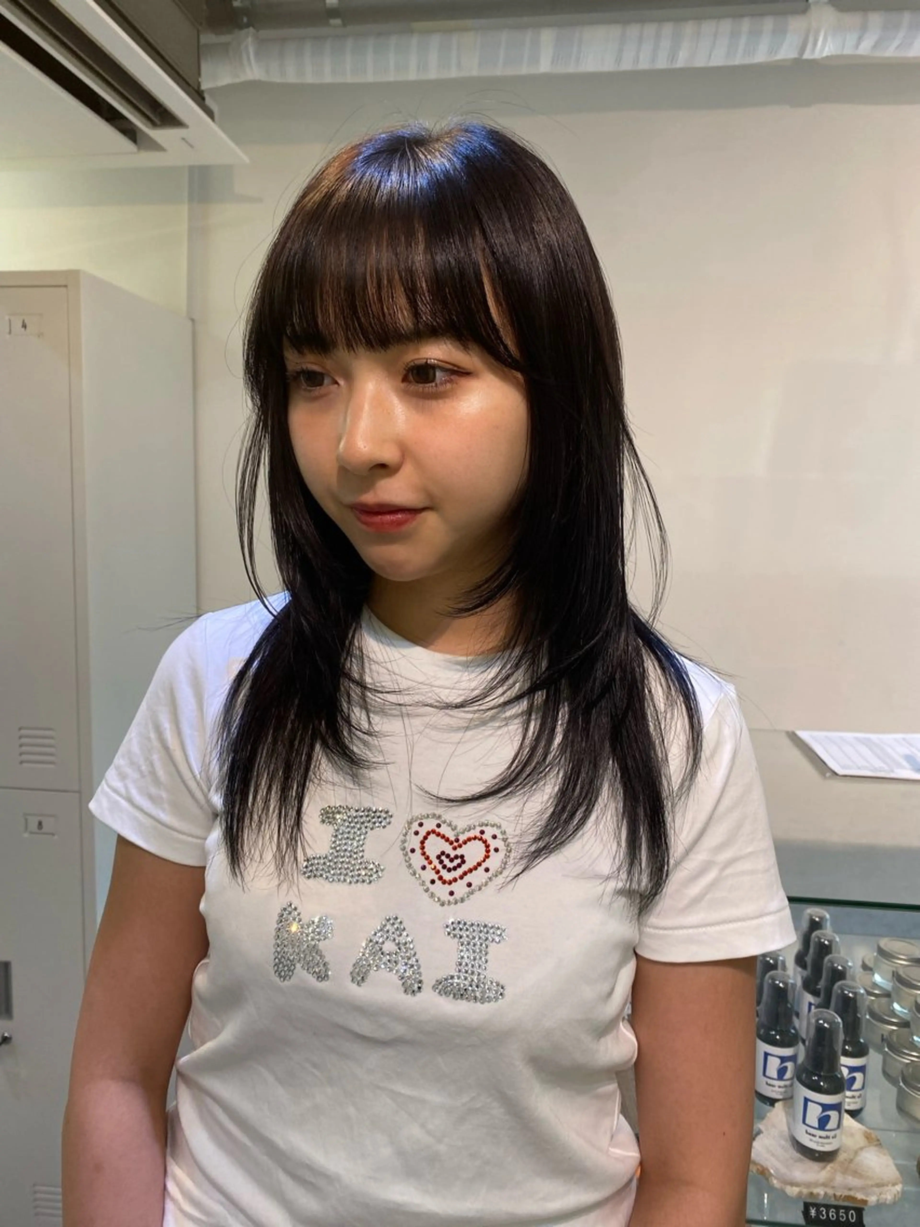 セミロング カラー iroha/ n.w.h🎀のヘアスタイル