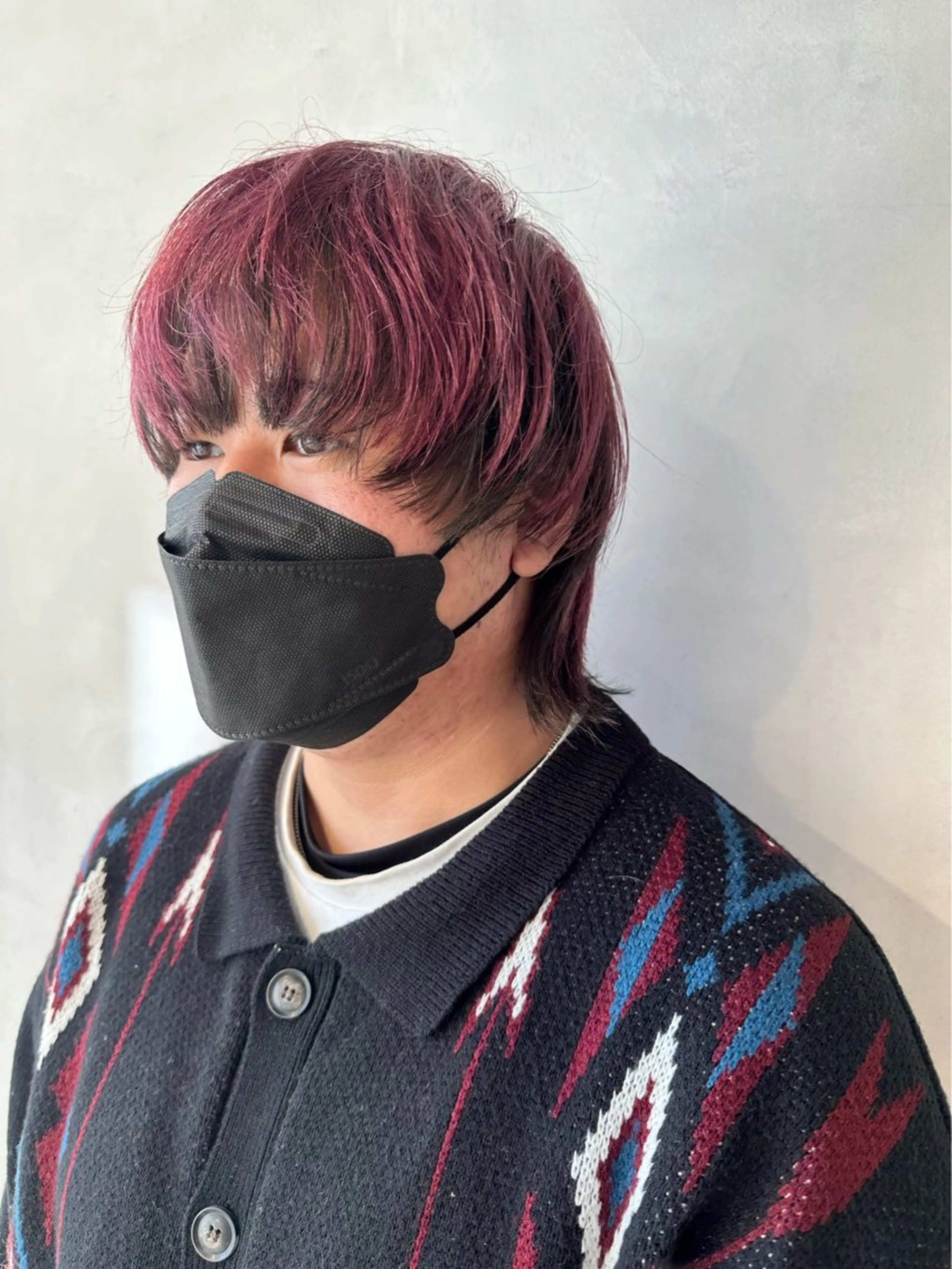 カラー メンズ カット ヘアカラー トリートメント 渋谷レイヤーカット/ 暖色艶カラー🩵高橋のヘアスタイル