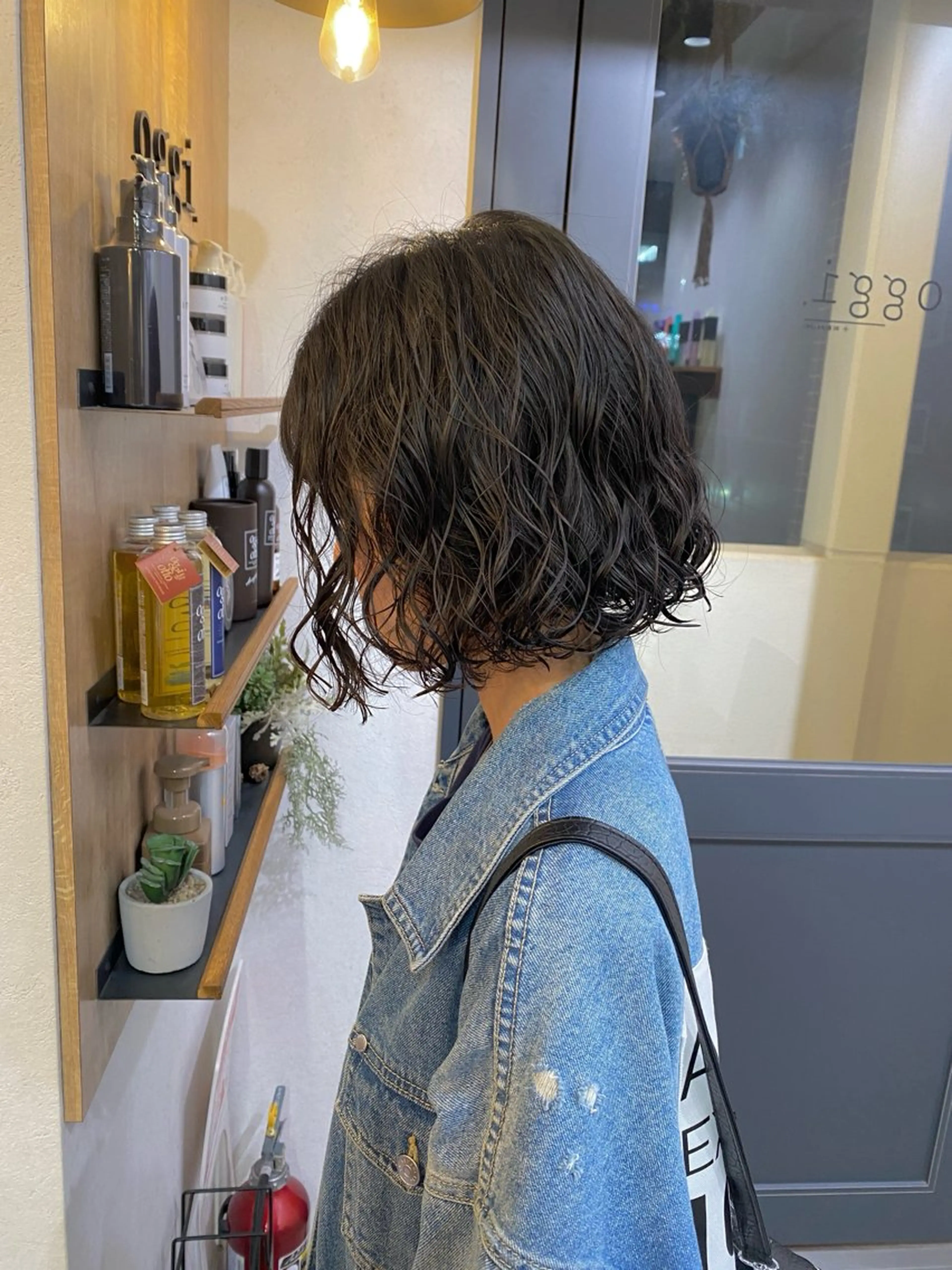 ミディアム パーマ 🌀ボブ／ミディアム /パーマ🌀ayaのヘアスタイル