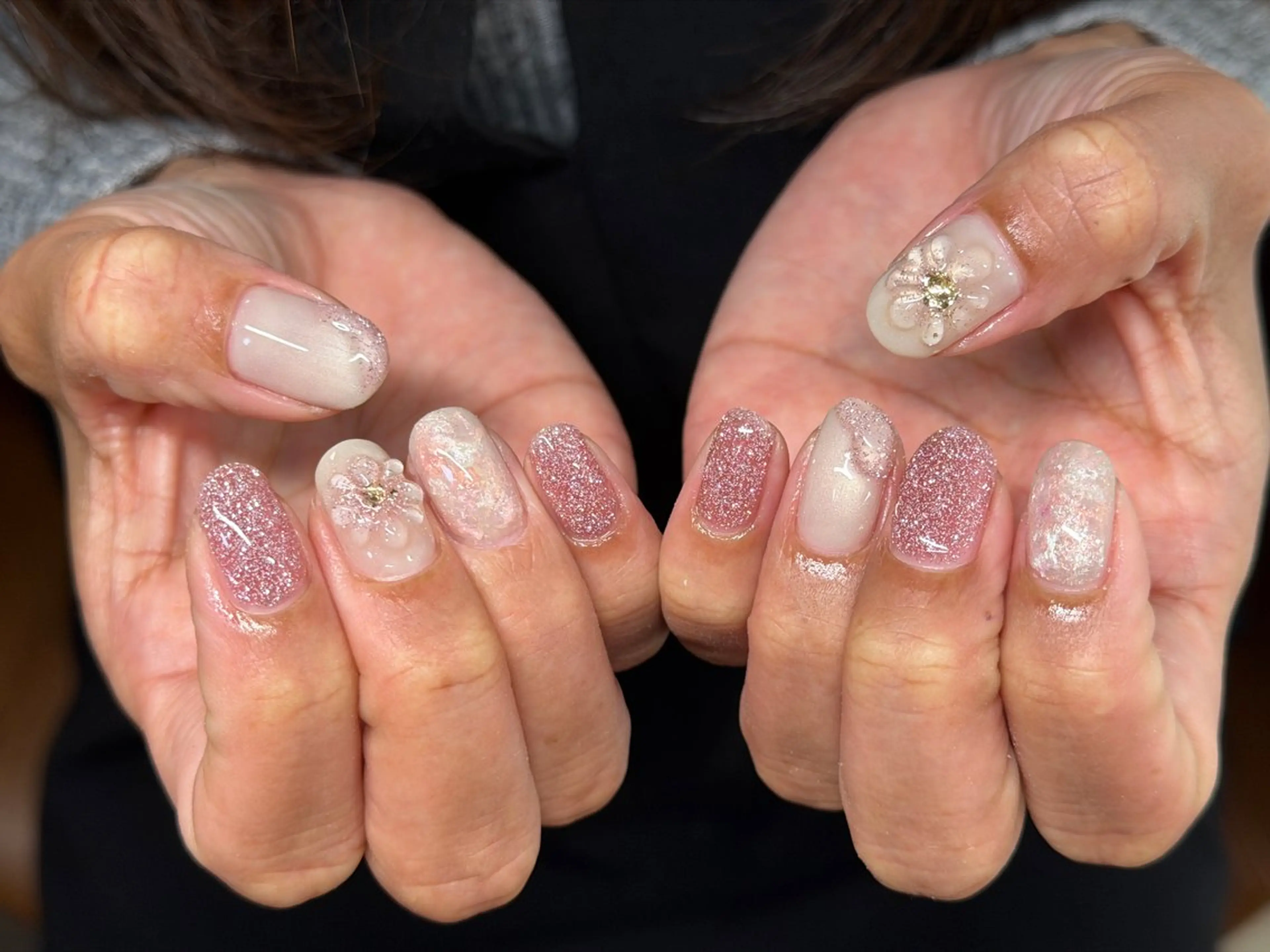 ネイル ハンドネイル 33 nail salon 徳山里美のネイルデザイン