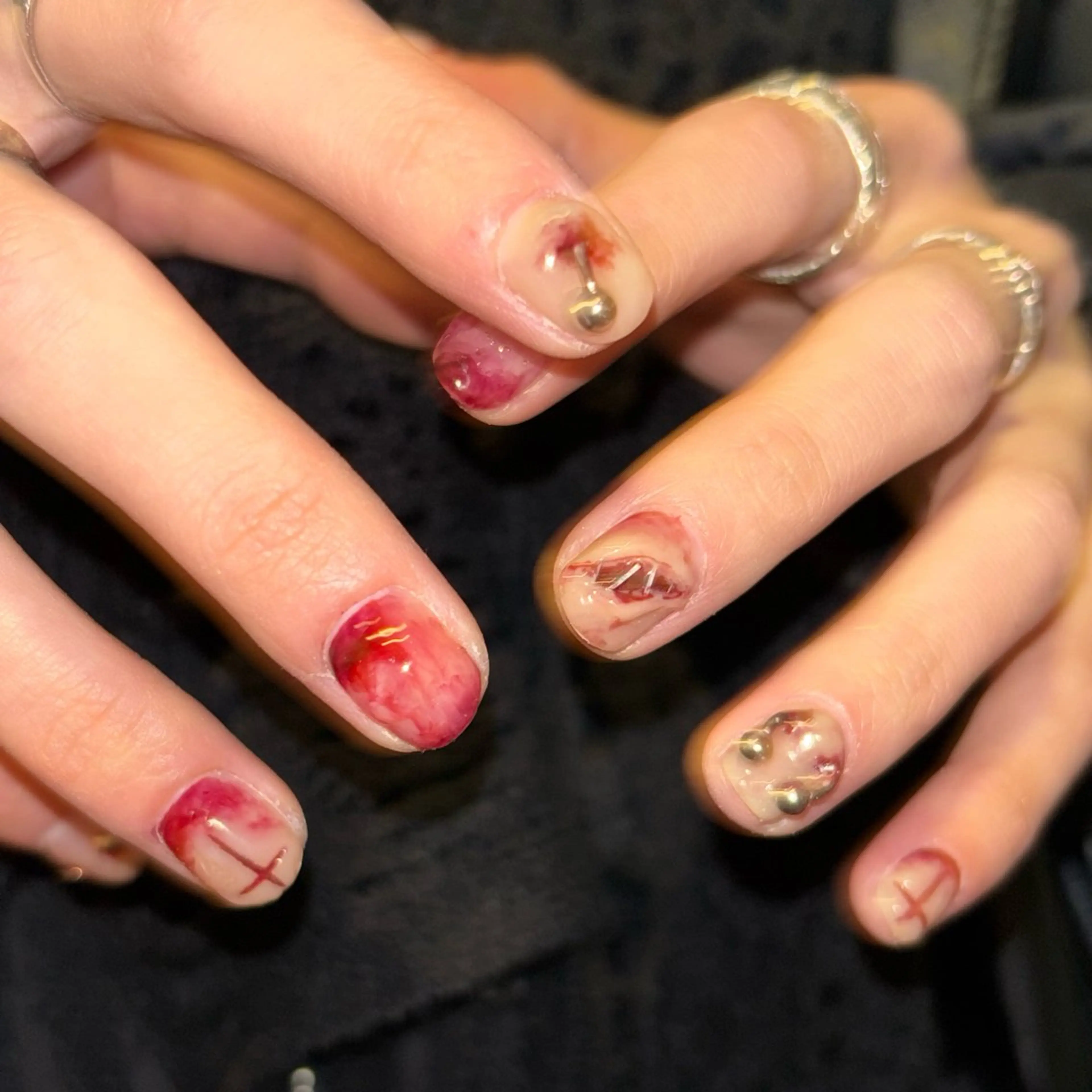 ネイル ハンドネイル 🪐富島彩夏 /海外nail🪐のネイルデザイン